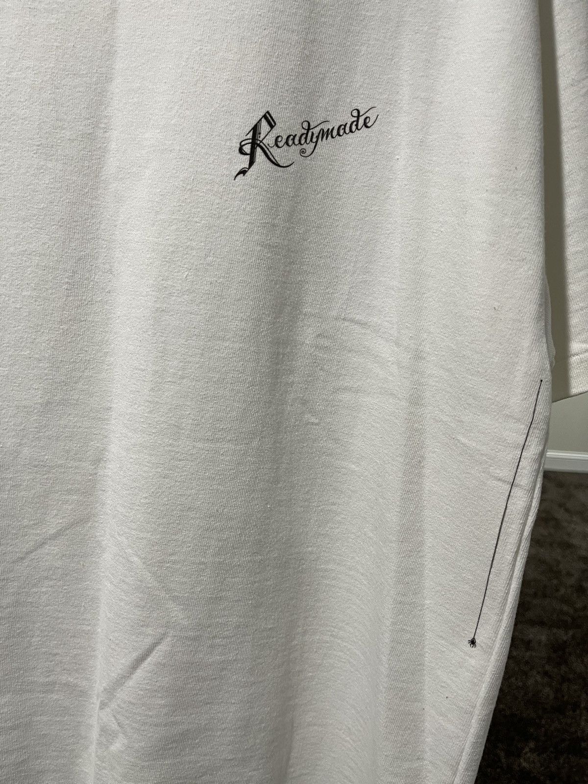 READYMADE Readymade Logo Dr. Woo Spider White Tee Size US L / EU 52-54 / 3 - 5 Thumbnail