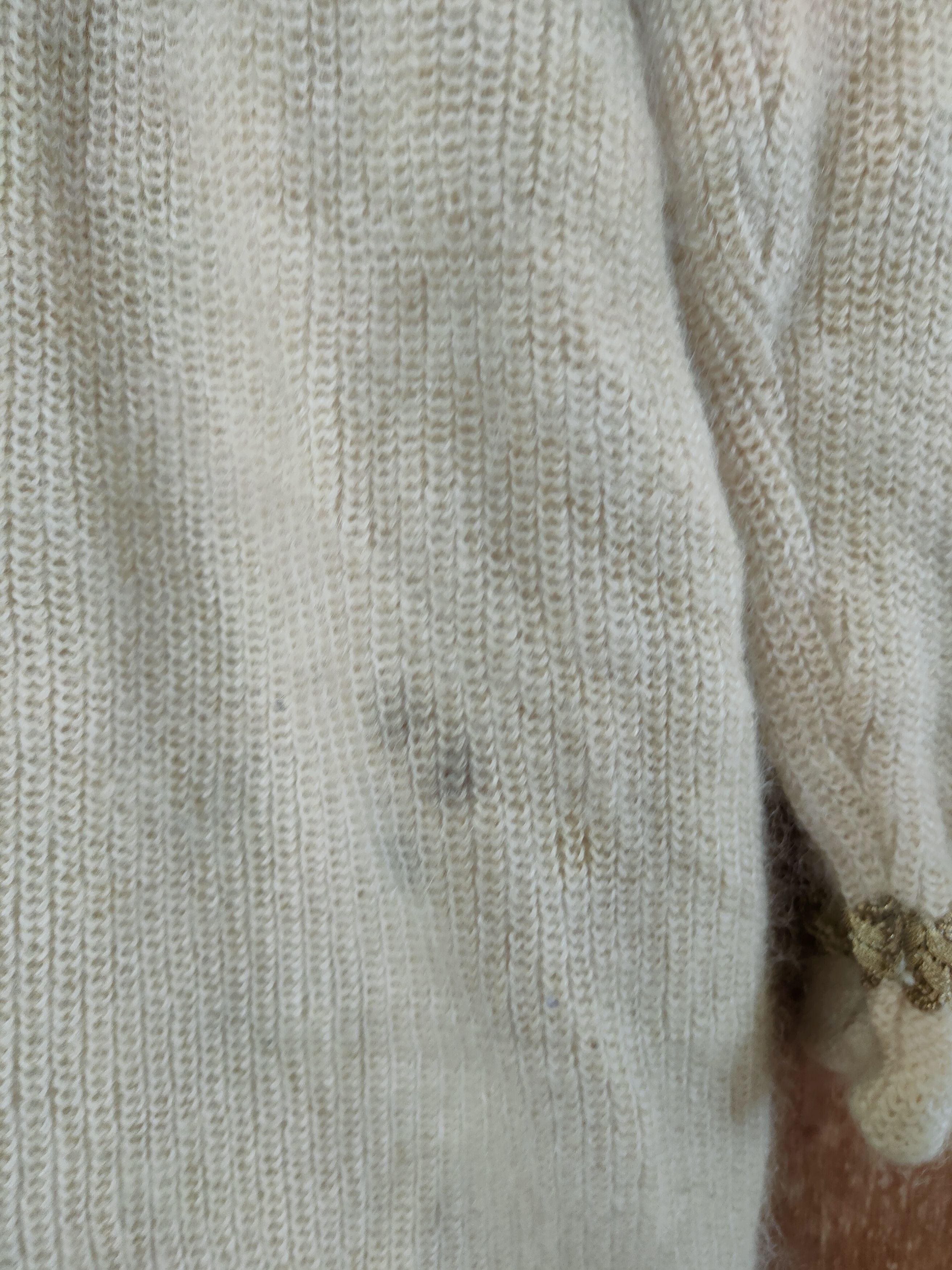 Aran Isles Knitwear × Japanese Brand Rina Tanaka mohair long cardigan knitwear japan #46-594 Size US M / EU 48-50 / 2 - 13 Thumbnail