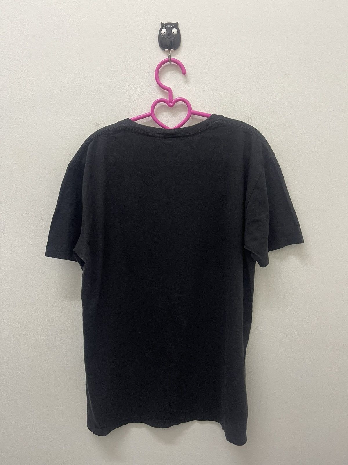 Beams Plus Rare Vintage BEAMS Black Hearted Black Humour Tee Size US L / EU 52-54 / 3 - 6 Thumbnail