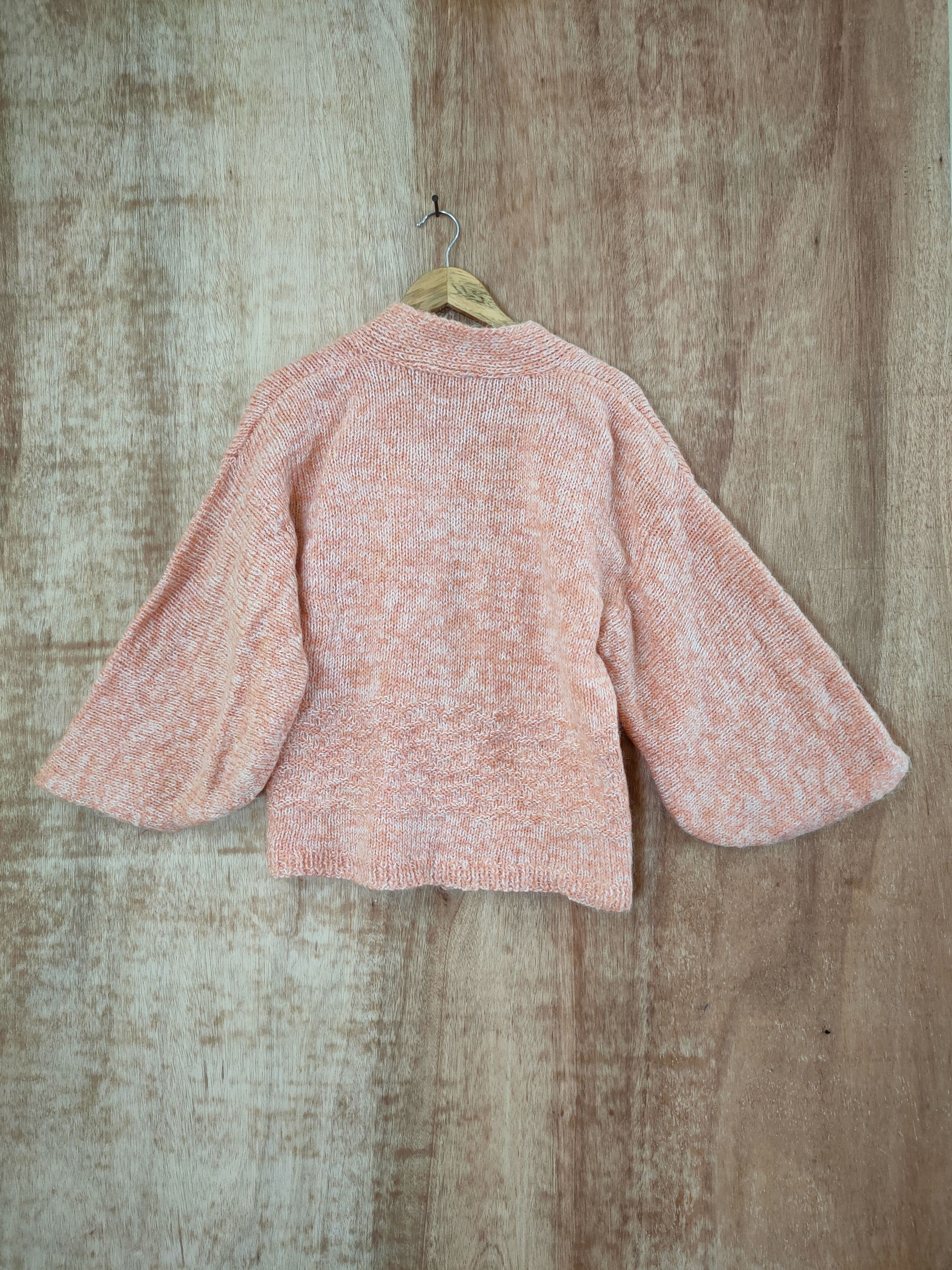 Japanese Brand Cardigan japan kimono knitwear handmade #46-580 Size M / US 6-8 / IT 42-44 - 8 Thumbnail