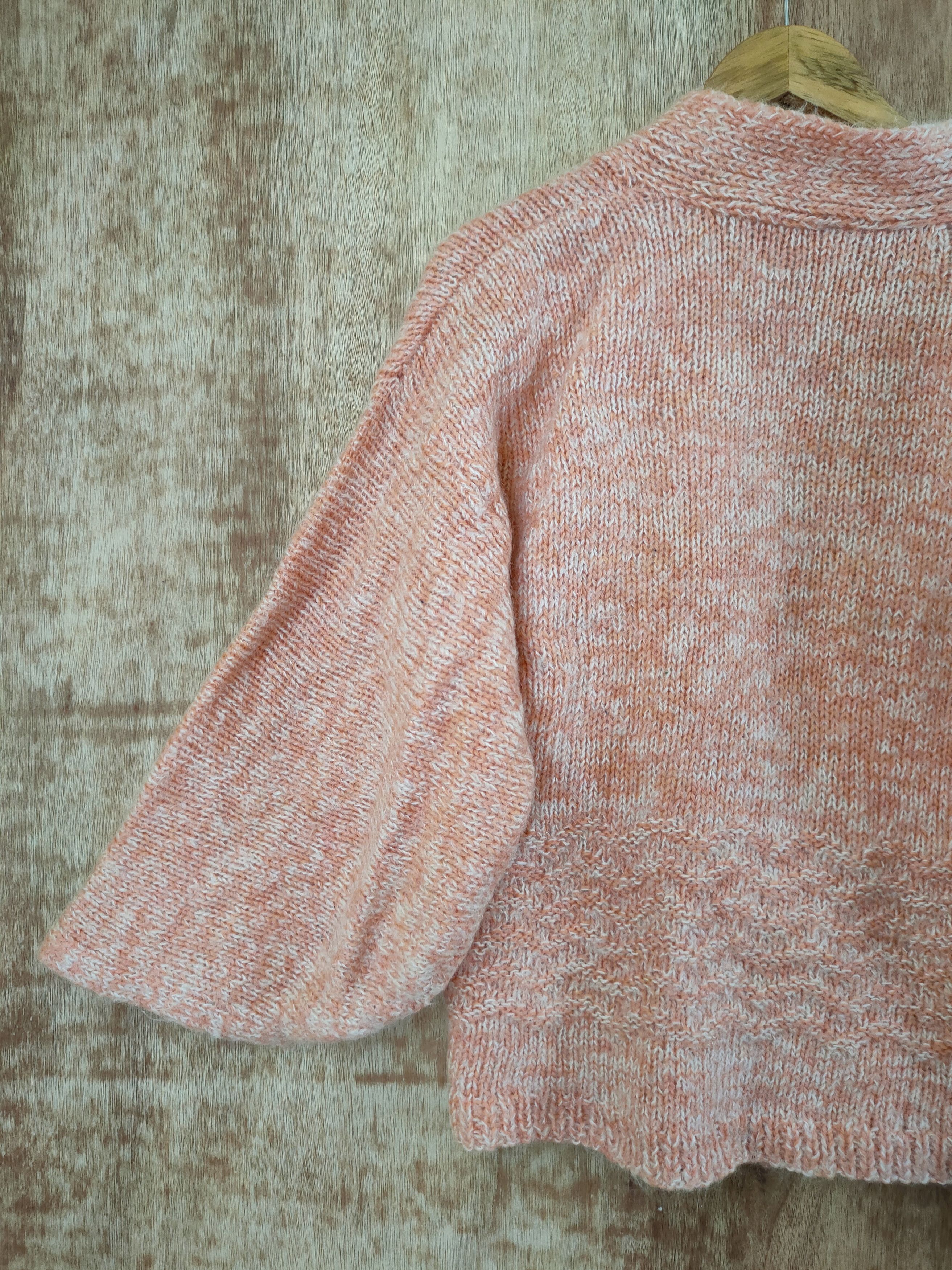 Japanese Brand Cardigan japan kimono knitwear handmade #46-580 Size M / US 6-8 / IT 42-44 - 9 Thumbnail