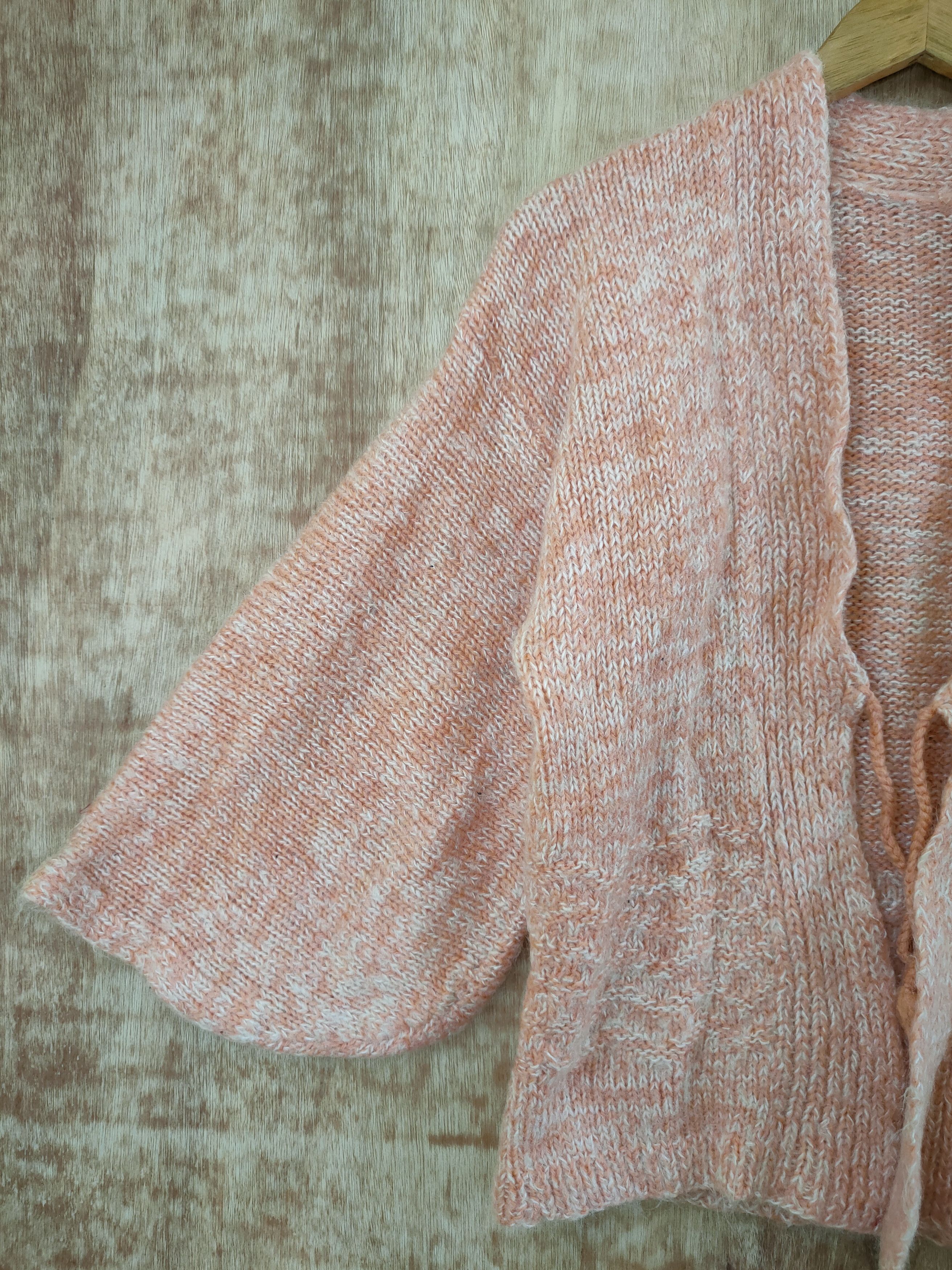 Japanese Brand Cardigan japan kimono knitwear handmade #46-580 Size M / US 6-8 / IT 42-44 - 2 Thumbnail