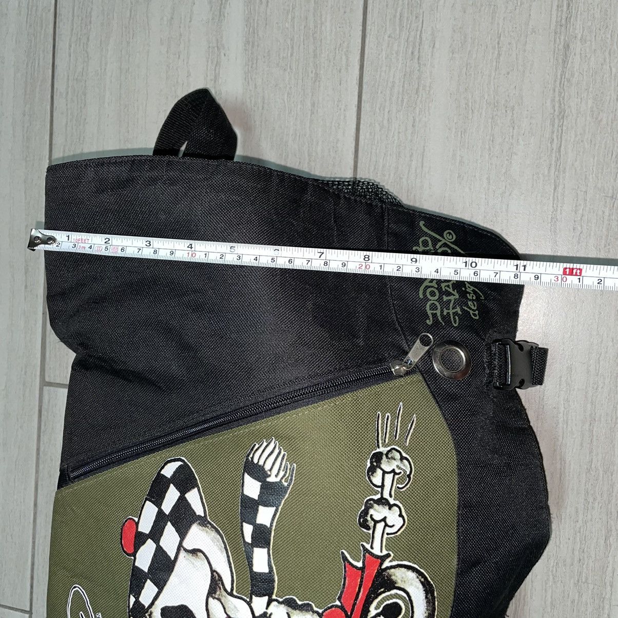 Christian Audigier × Ed Hardy × Vintage Vintage Ed Hardy 13 Side Bag Size ONE SIZE - 4 Thumbnail