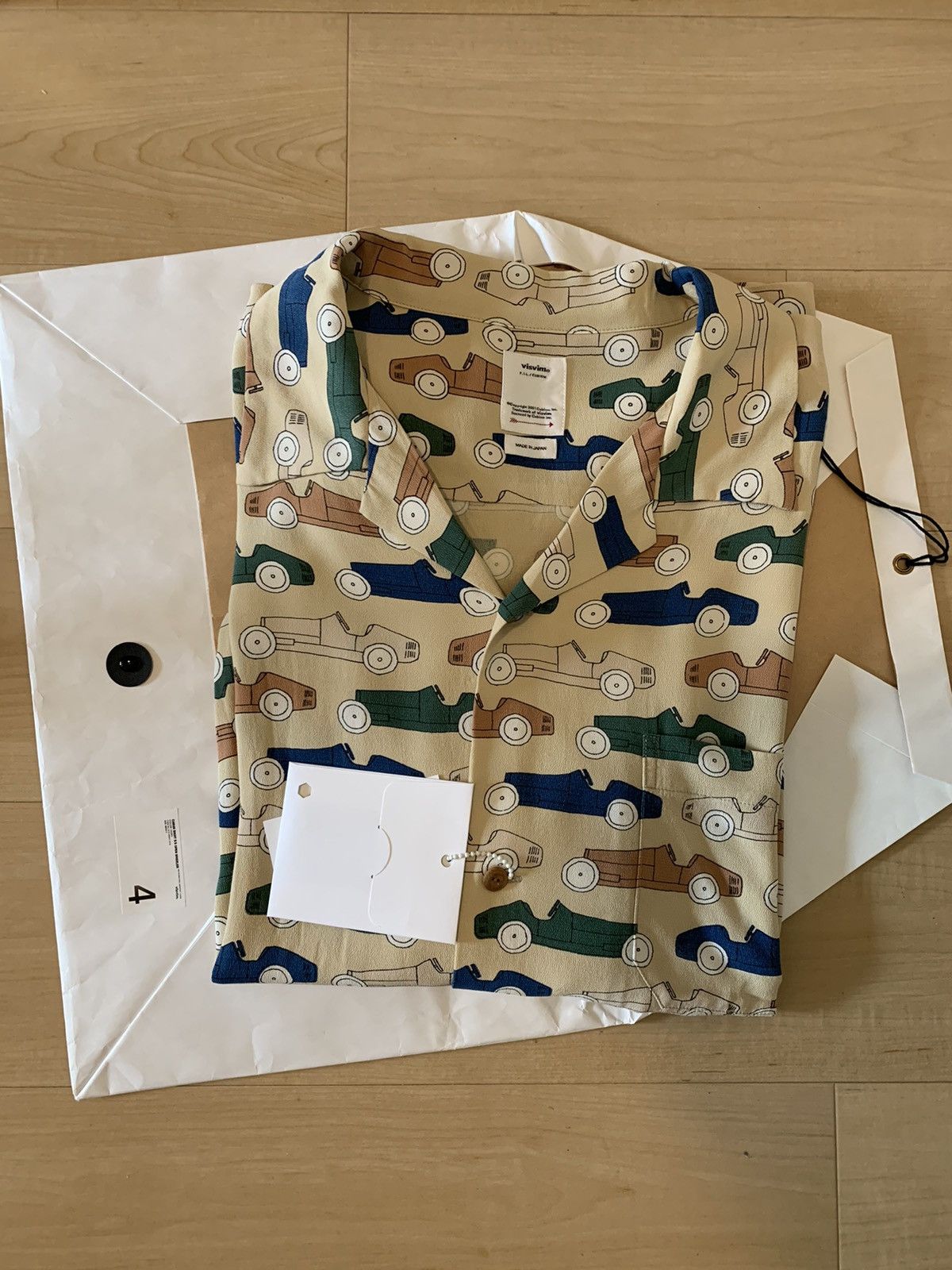 VISVIM CABAN SHIRT S/S OPEN WHEELER