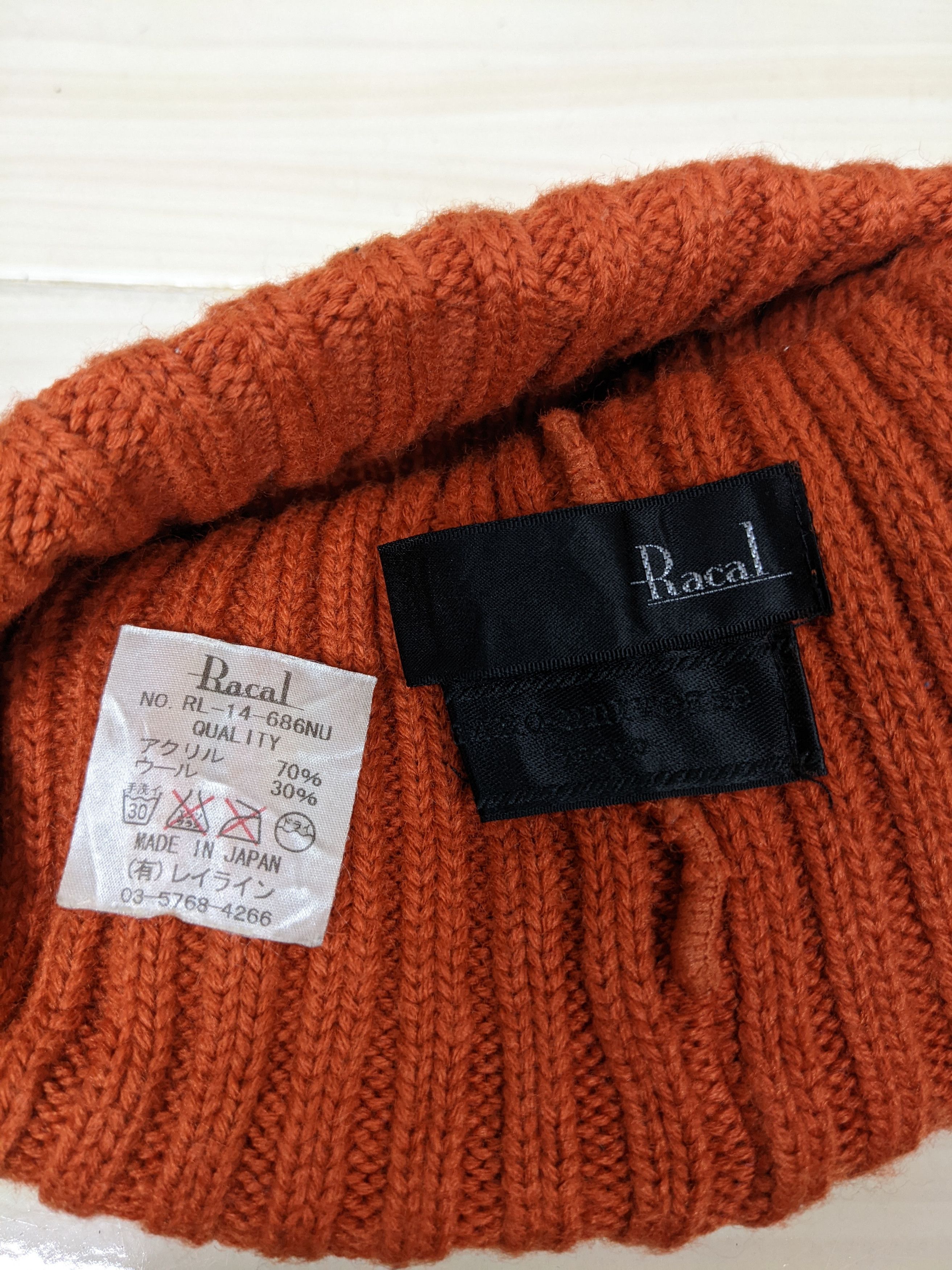 Japanese Brand Vintage Racal Beanie Hat Cap Snowcap Size ONE SIZE - 4 Thumbnail