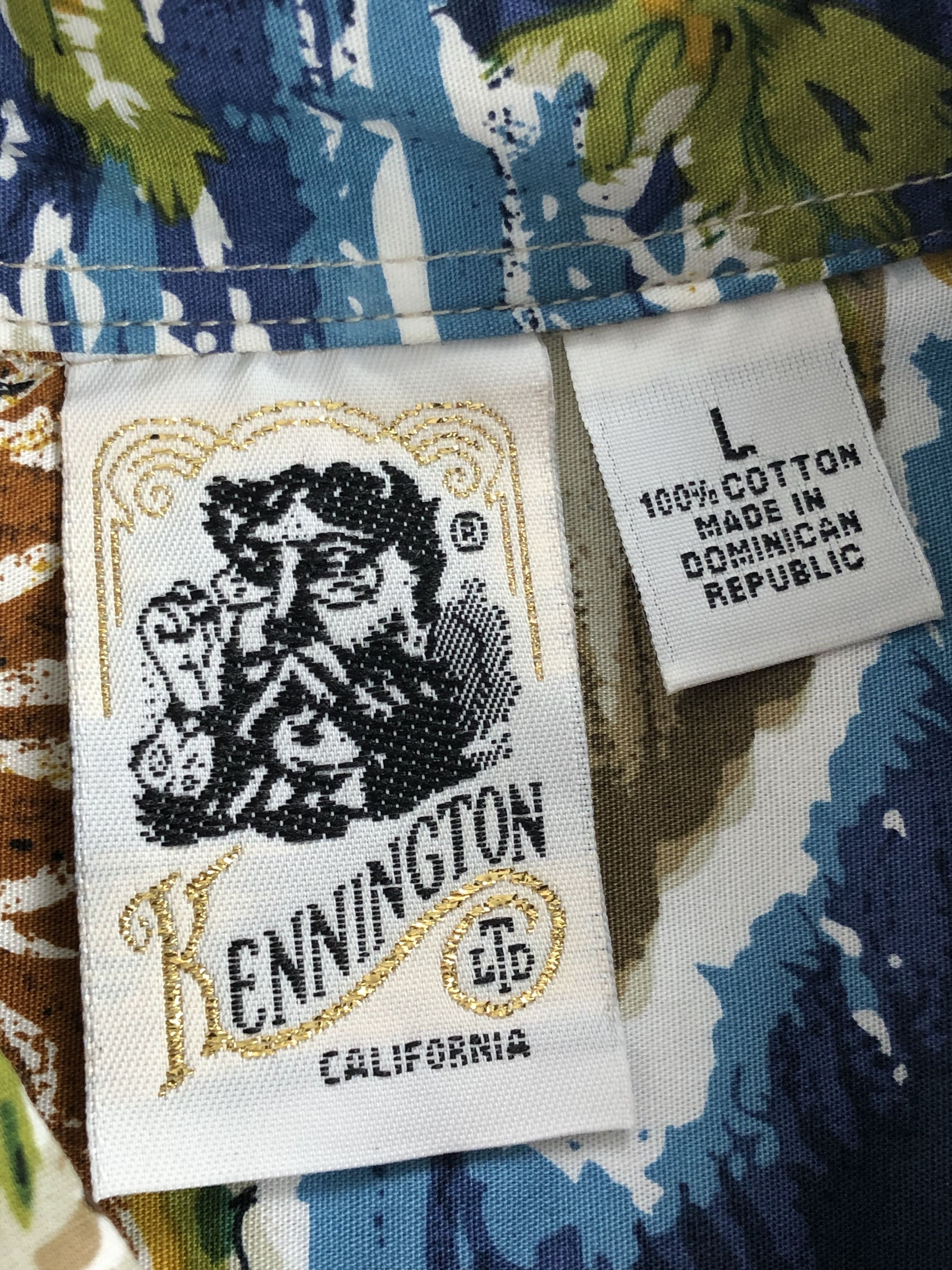 Vintage Vintage Kennington California Hawaii Shirt Size US L / EU 52-54 / 3 - 5 Thumbnail