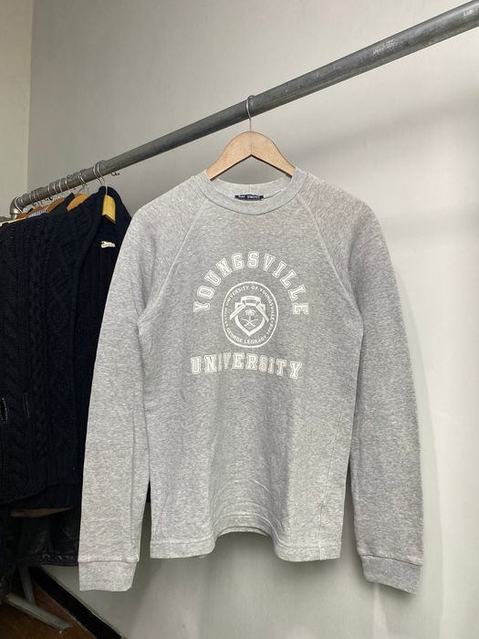 Raf Simons AW 1997 Youngsville University Sweater | Grailed