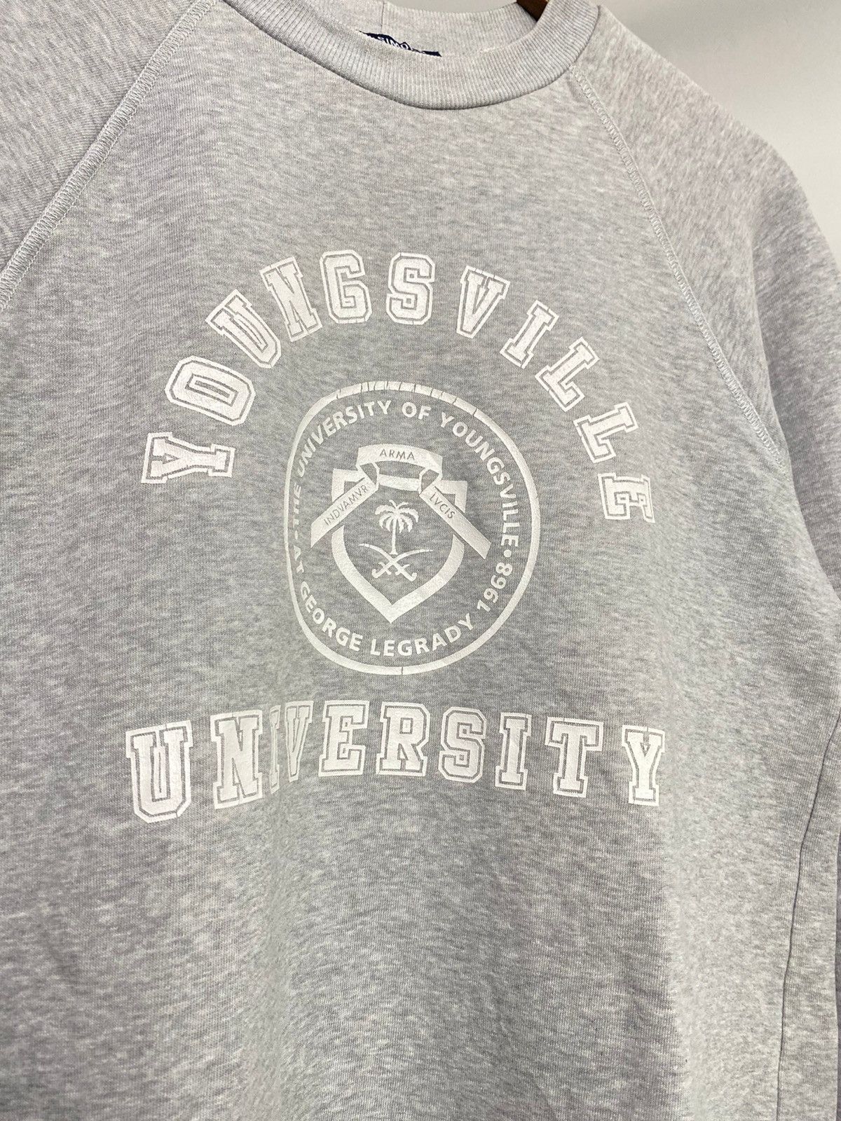 Raf Simons AW 1997 Youngsville University Sweater | Grailed 