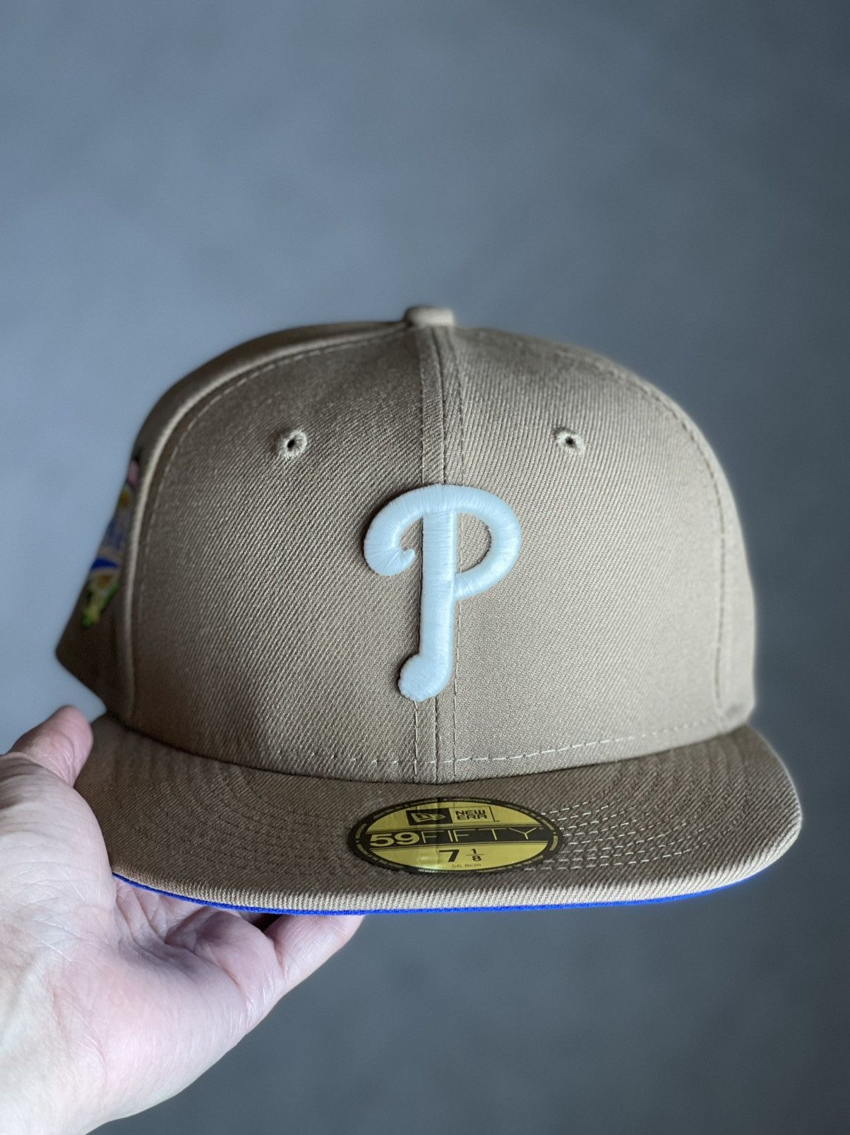 image of Mlb x Myfitteds Exclusive “Pharell” Philadelphia Phillies 7 1/8 in Beige, Men's