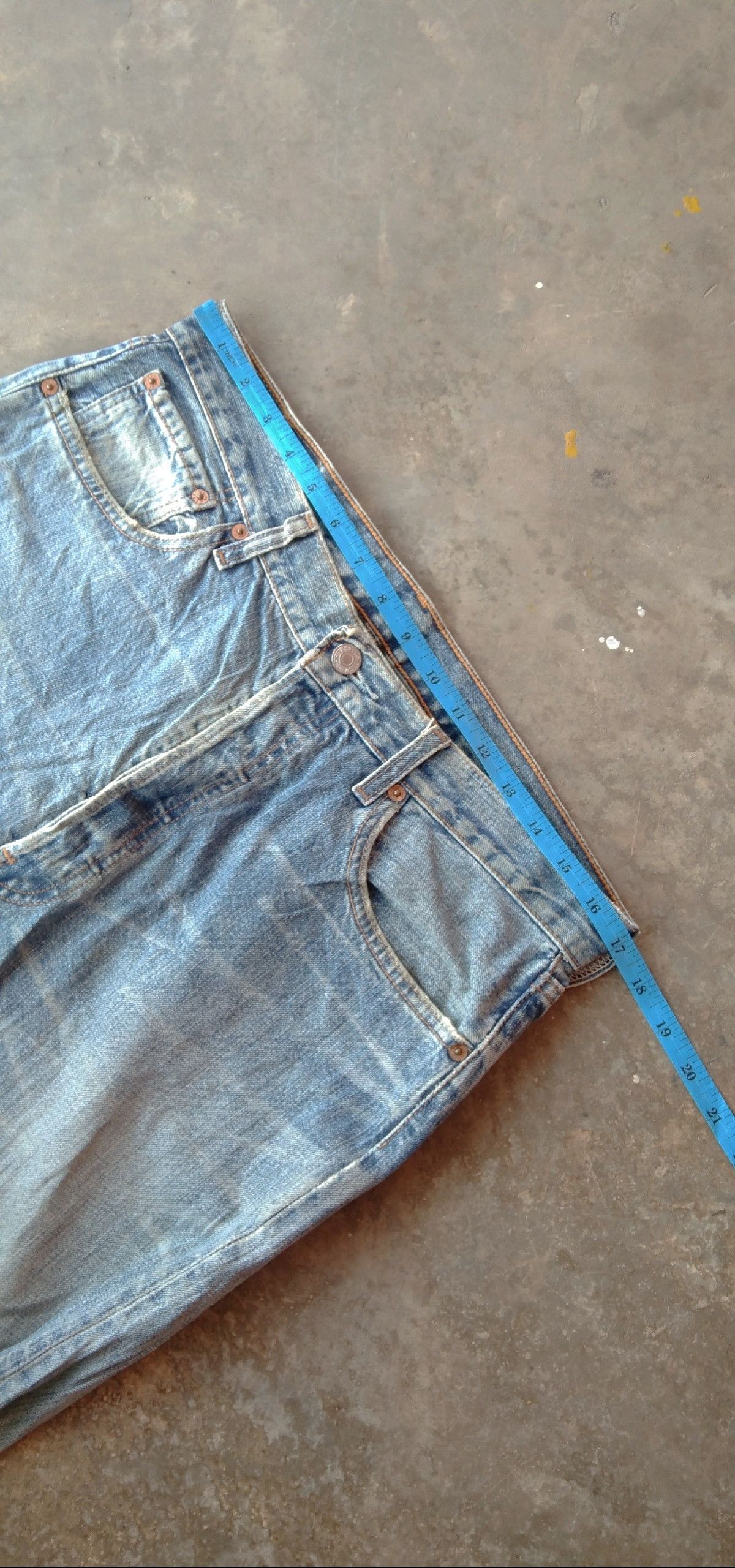 Levi's × Vintage Vintage Levis 501 Distressed Jeans 34x32 Size US 34 / EU 50 - 6 Thumbnail