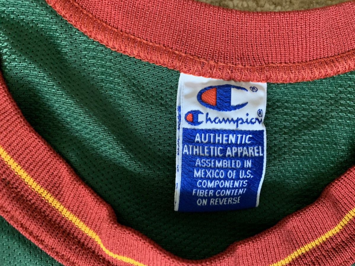 Champion × NBA × Vintage Vintage Shawn Kemp Seattle SuperSonics NBA Champion Jersey Size US M / EU 48-50 / 2 - 10 Thumbnail