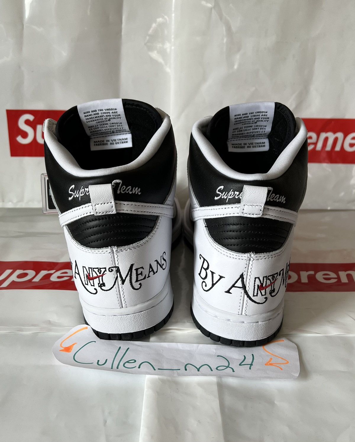 Nike × Supreme Supreme x Nike Sb Dunk High Size US 10.5 / EU 43-44 - 4 Thumbnail