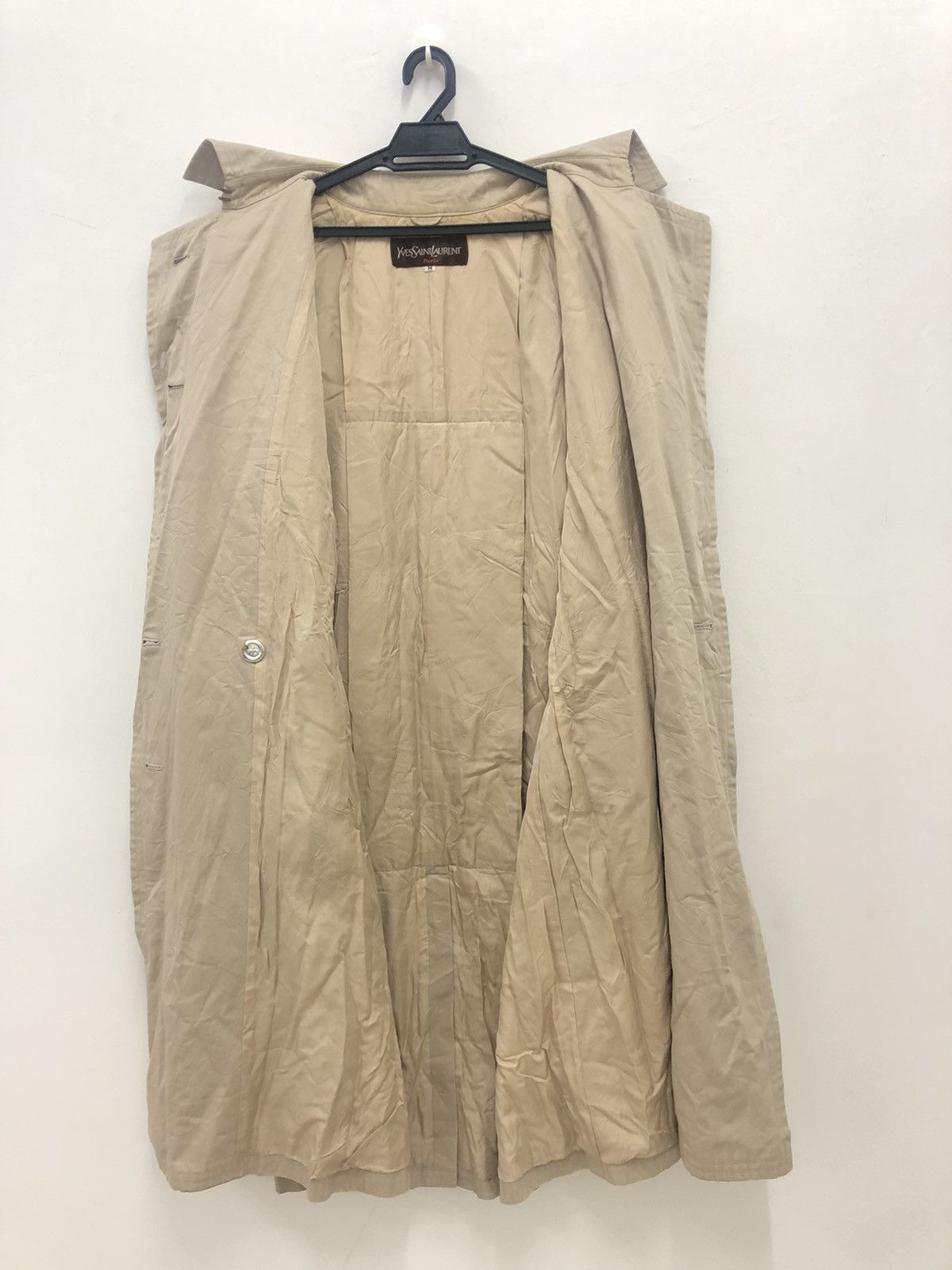 Yves Saint Laurent Rare 90s Vintage YSL YVES SAINT LAURENT Trench Coat Jacket Size US M / EU 48-50 / 2 - 3 Thumbnail