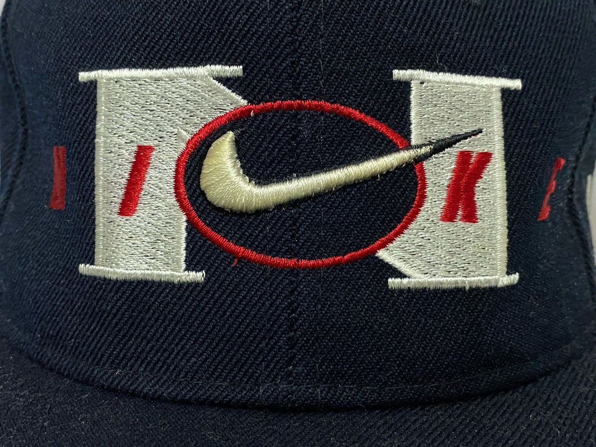 Nike Vintage 90s Nike M.Jorden Snapback Cap/Hats Size ONE SIZE - 14 Thumbnail