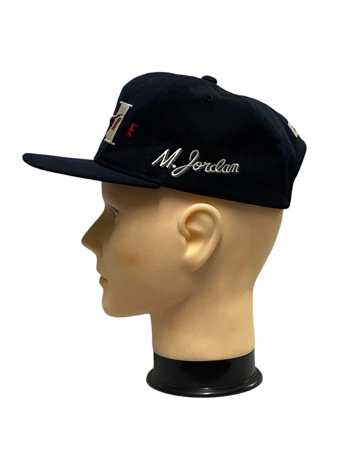 Nike Vintage 90s Nike M.Jorden Snapback Cap/Hats Size ONE SIZE - 3 Thumbnail