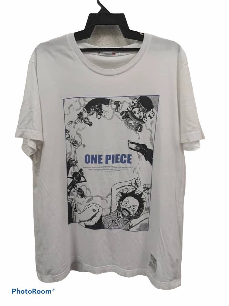 image of One Piece Tee Tshirt Saiz XL in White, Men's