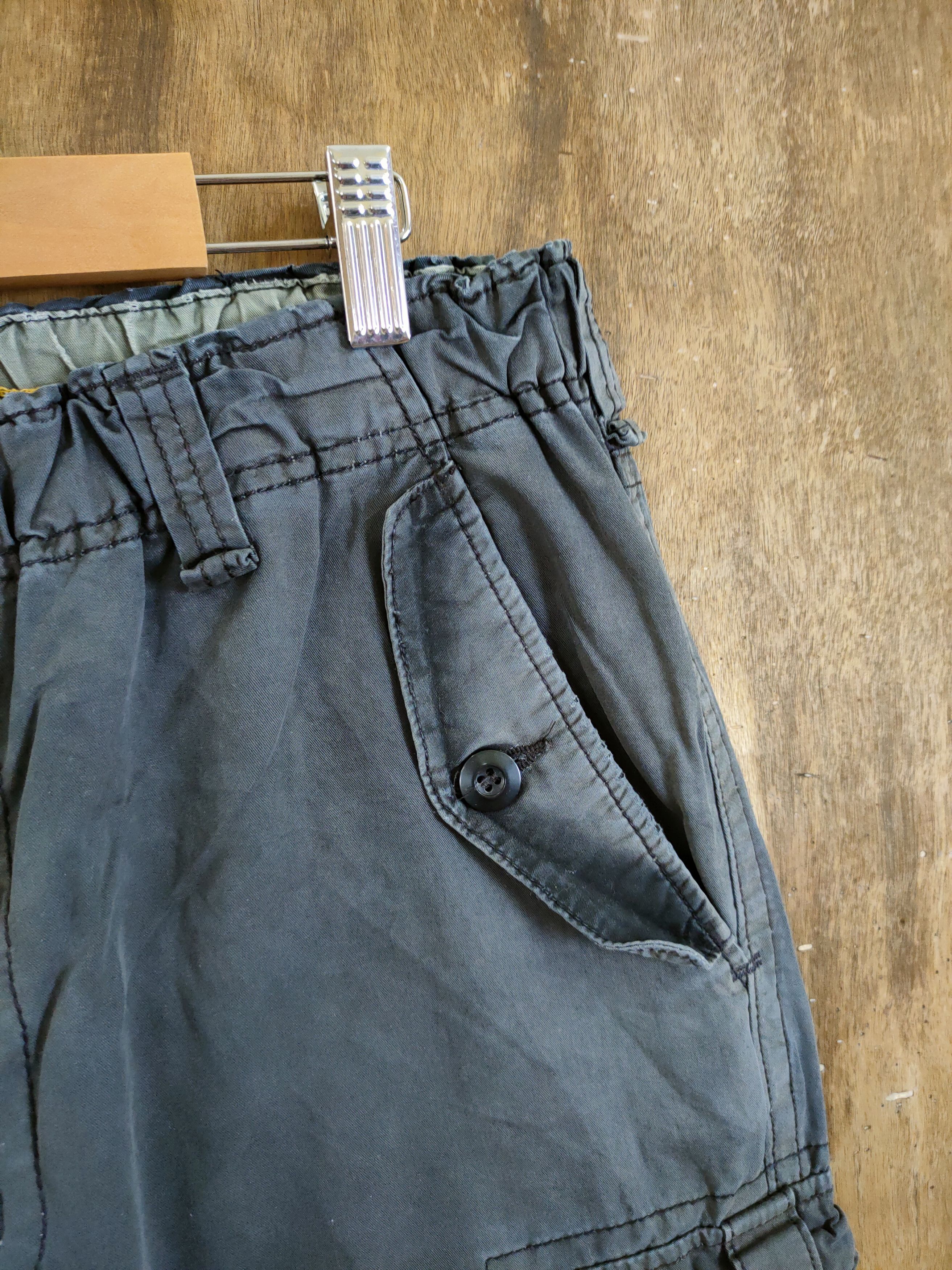 Japanese Brand Japan faded multi pocket tactical cargo pants #46-747 Size US 33 - 5 Thumbnail