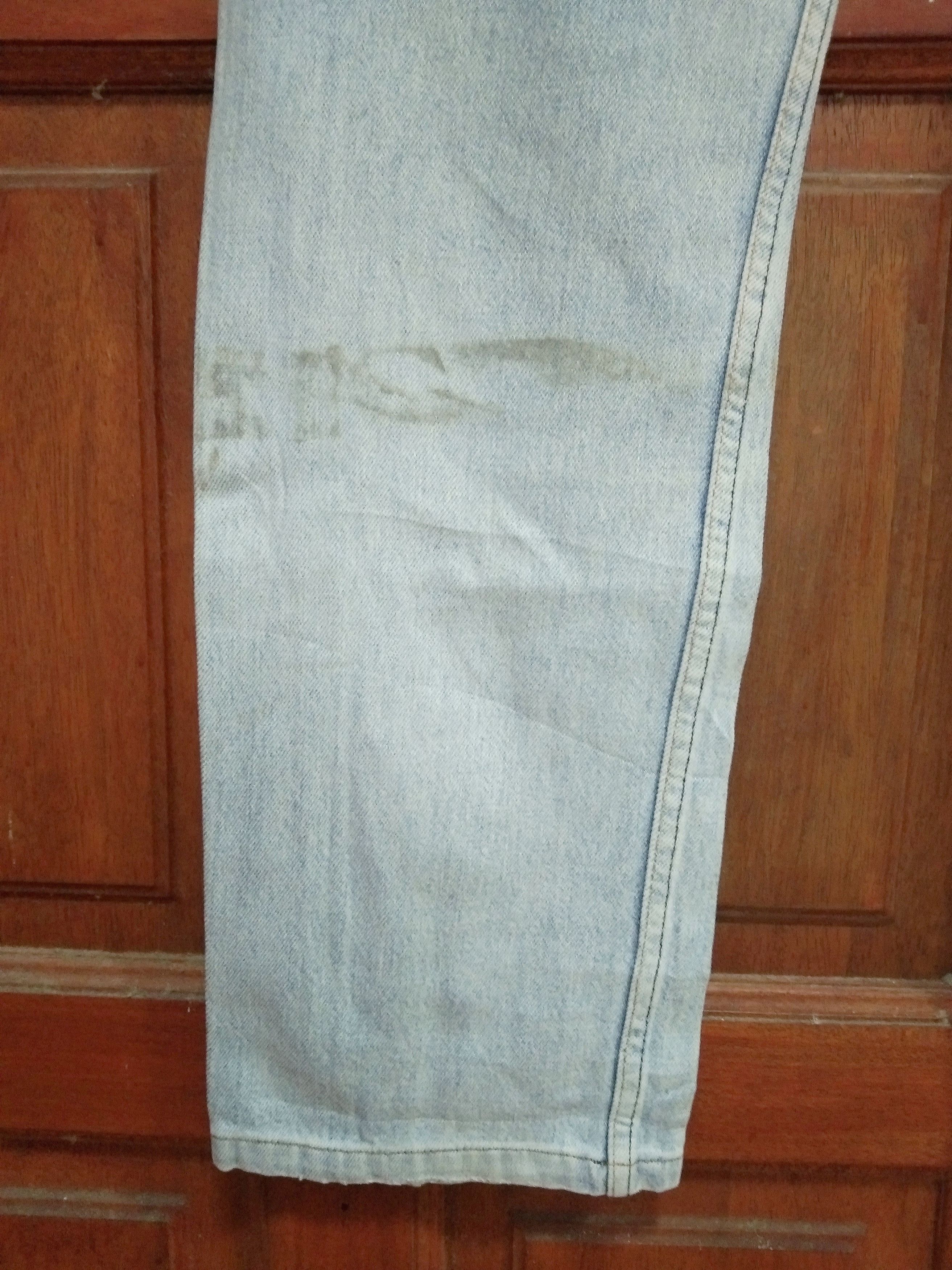 Levi's × Vintage 90s Vintage Levis 501 Made In USA Distressed Jeans 32x31 Size US 32 / EU 48 - 5 Thumbnail