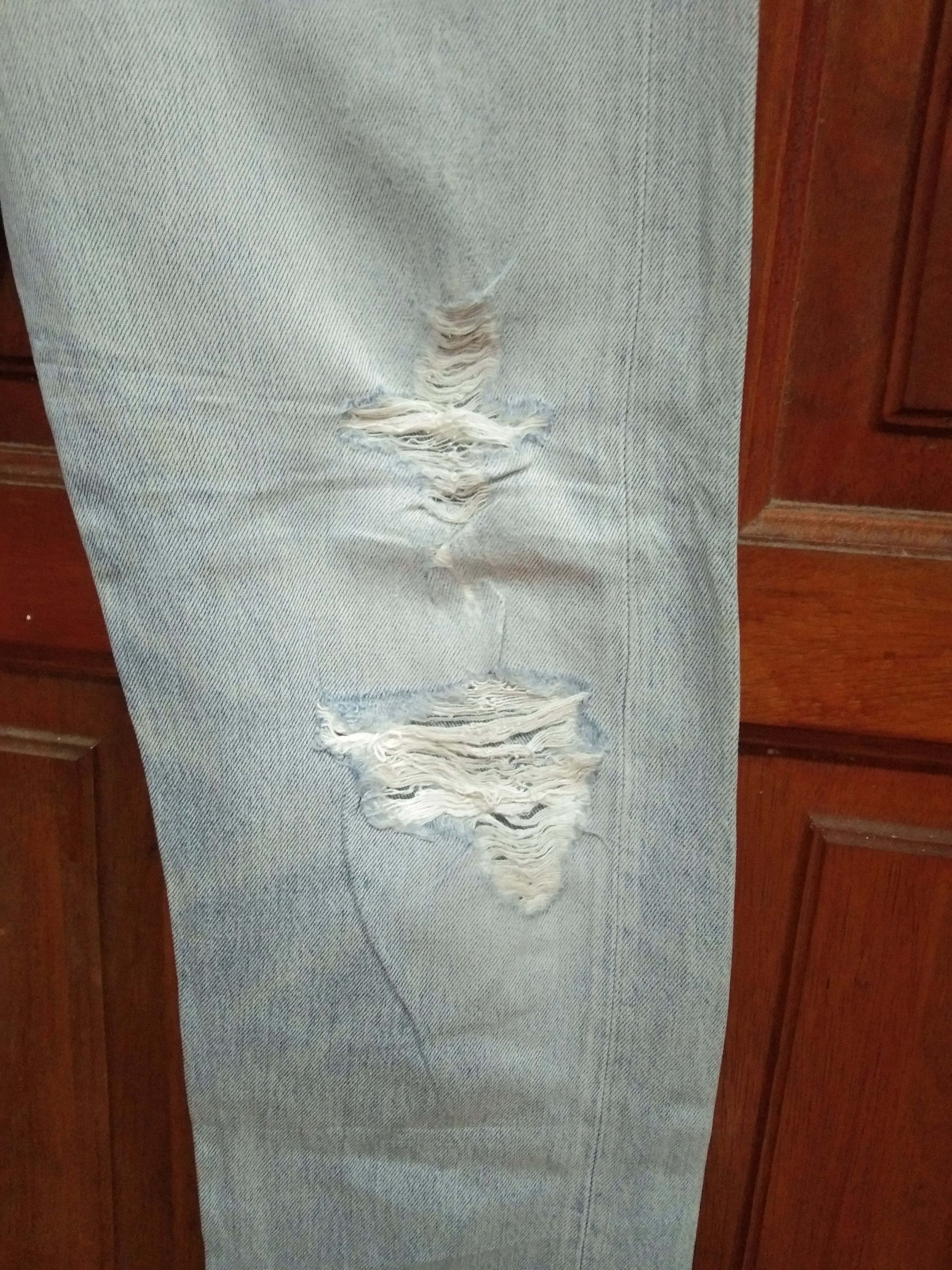 Levi's × Vintage 90s Vintage Levis 501 Made In USA Distressed Jeans 32x31 Size US 32 / EU 48 - 2 Thumbnail