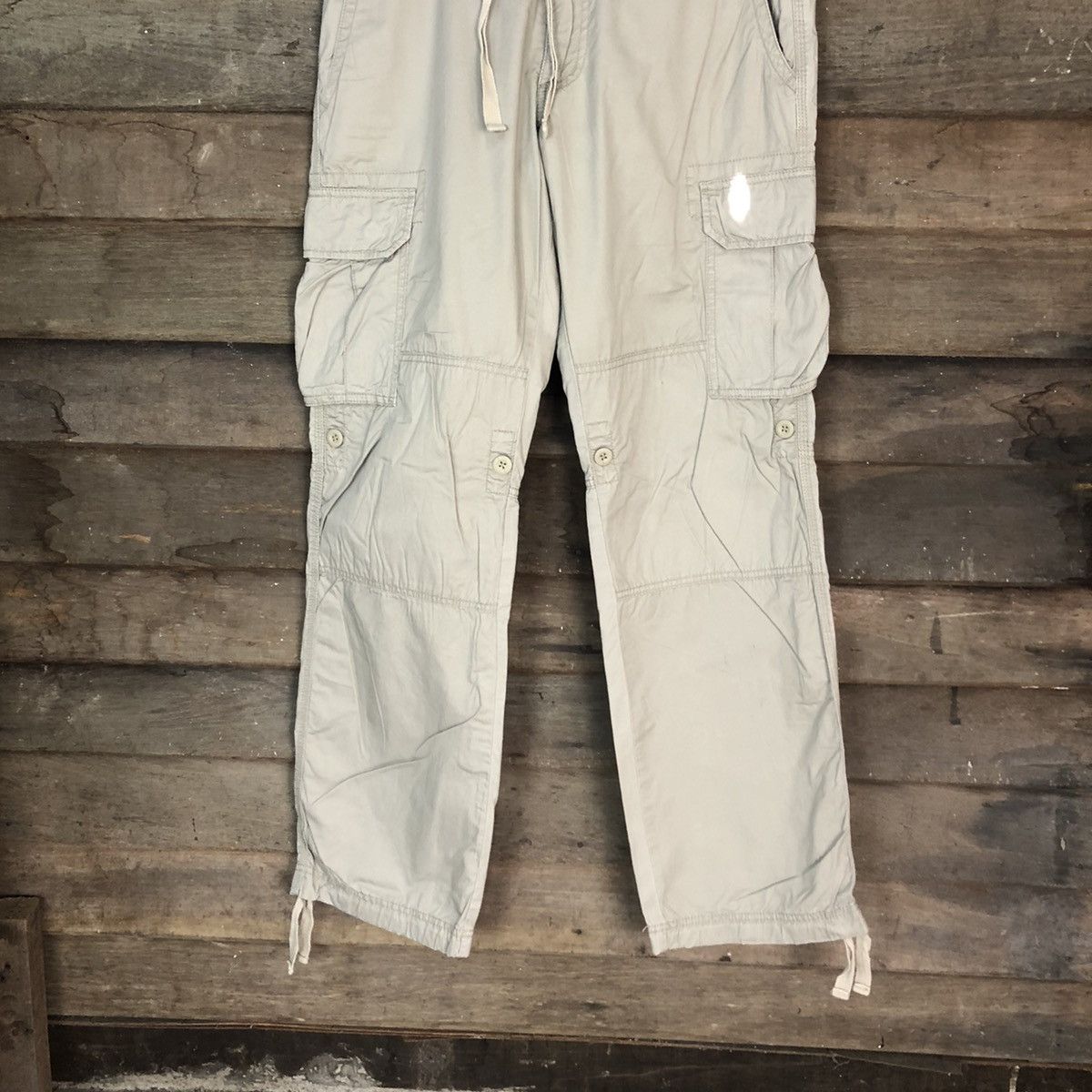 Japanese Brand DLL Uniqlo japan Brown Cargo Multipocket Pants #1513 Size US 32 / EU 48 - 3 Thumbnail