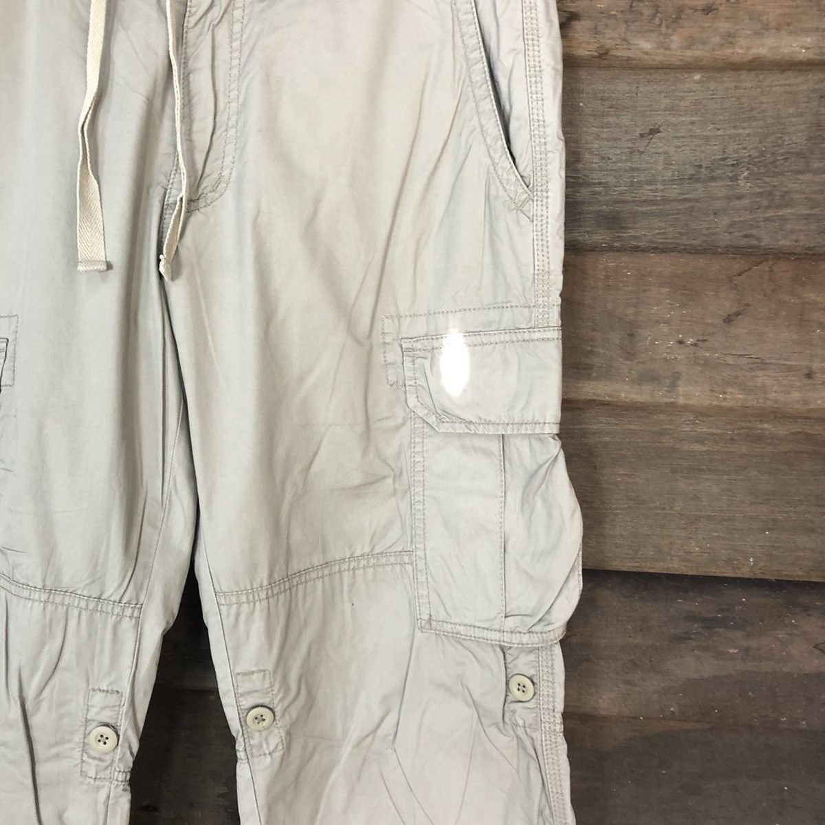 Japanese Brand DLL Uniqlo japan Brown Cargo Multipocket Pants #1513 Size US 32 / EU 48 - 5 Thumbnail