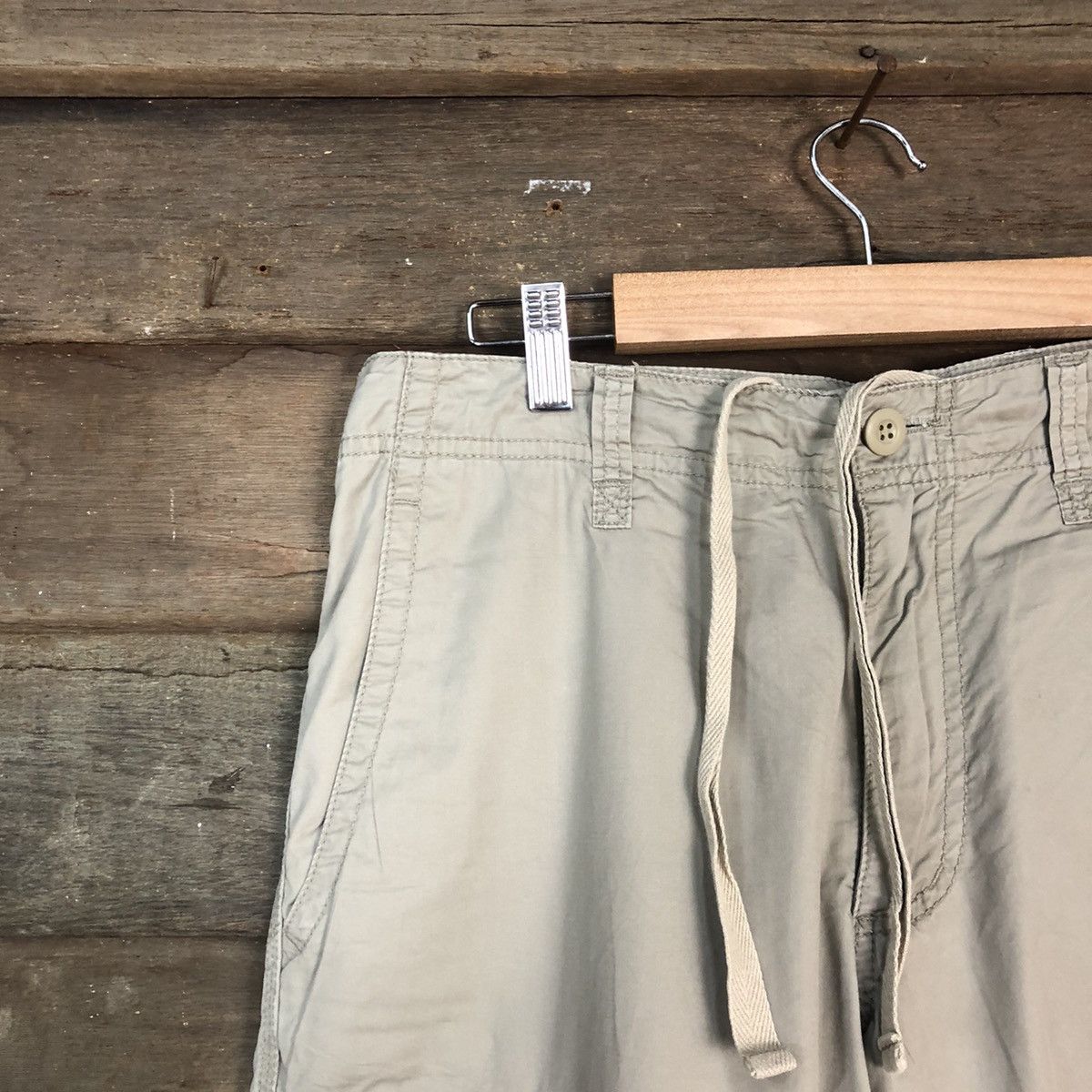 Japanese Brand DLL Uniqlo japan Brown Cargo Multipocket Pants #1513 Size US 32 / EU 48 - 6 Thumbnail