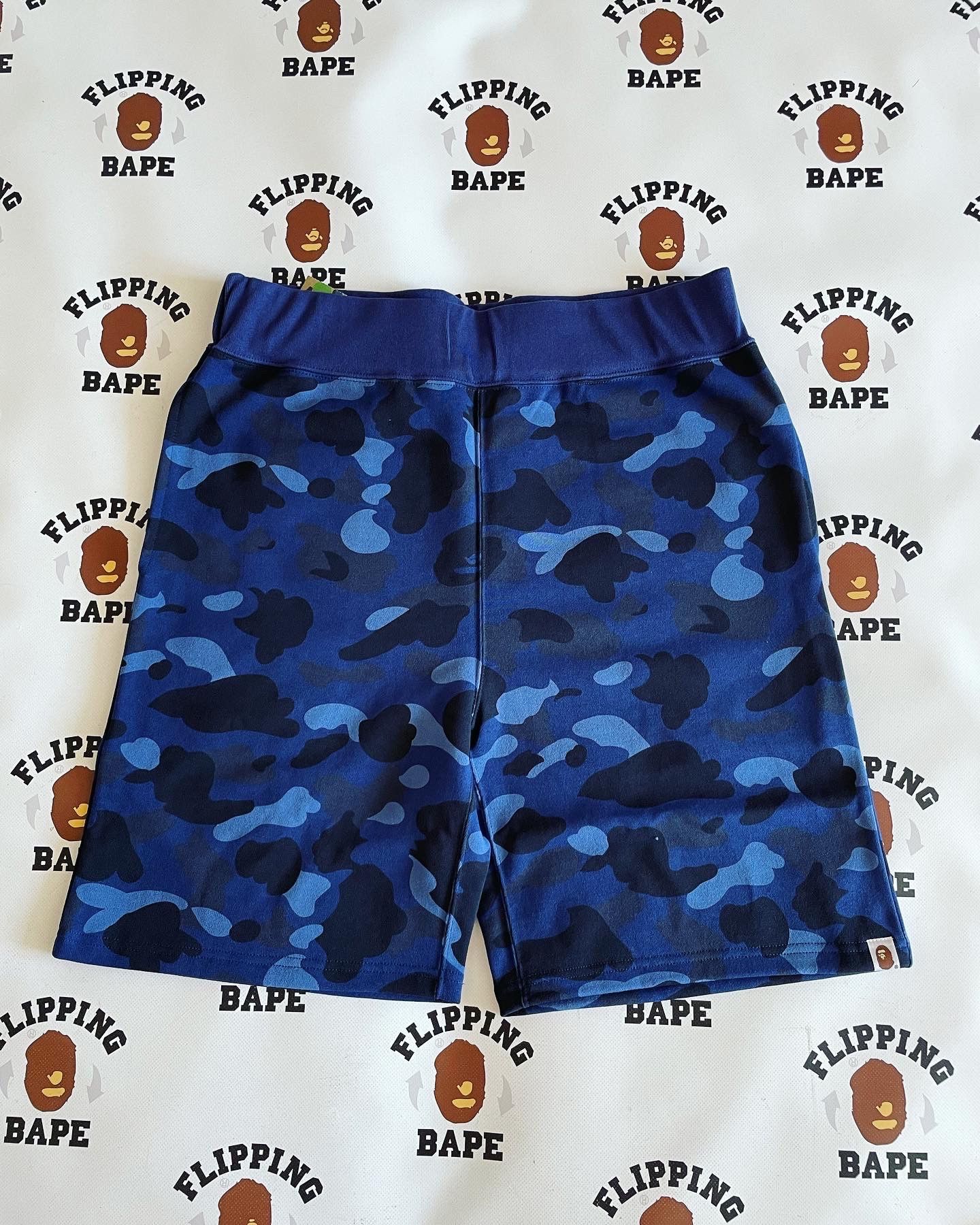 Bape Color Camo Sweat Shorts | Grailed