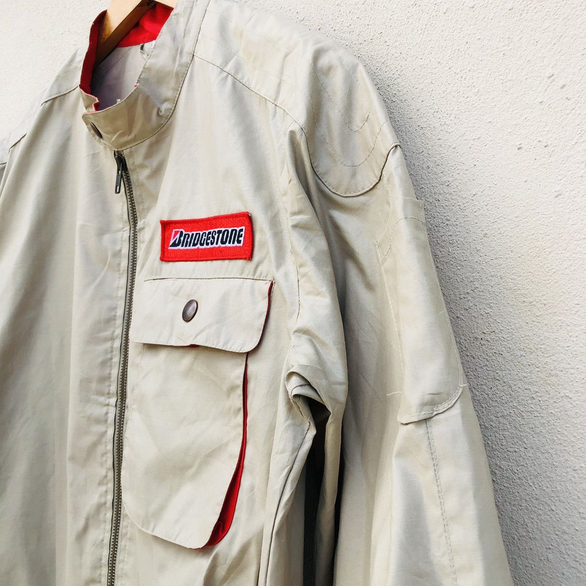 Japanese Brand × Vintage Vintage BRIDGESTONE WORKWEAR Jacket Size US M / EU 48-50 / 2 - 12 Thumbnail