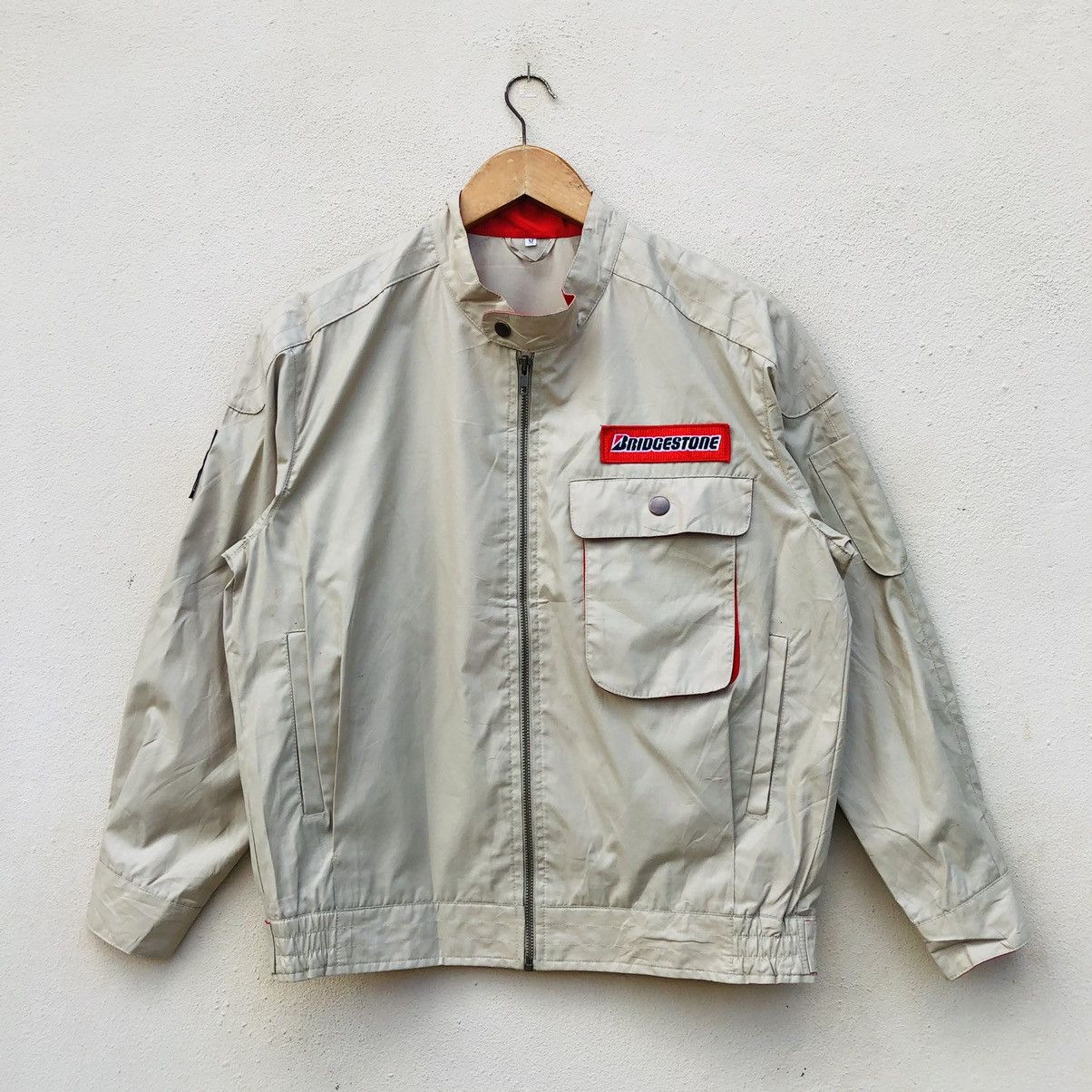Japanese Brand × Vintage Vintage BRIDGESTONE WORKWEAR Jacket Size US M / EU 48-50 / 2 - 6 Thumbnail