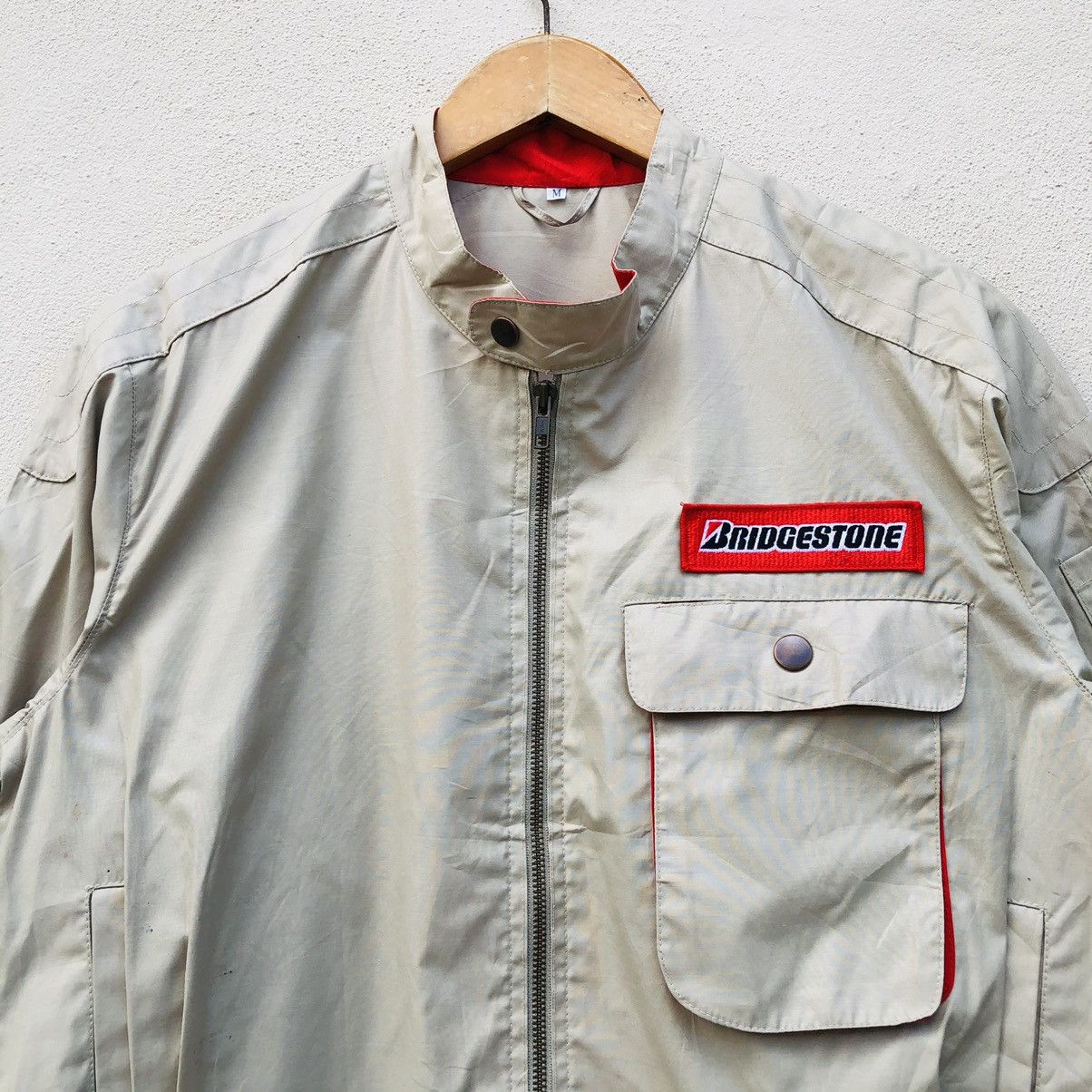Japanese Brand × Vintage Vintage BRIDGESTONE WORKWEAR Jacket Size US M / EU 48-50 / 2 - 7 Thumbnail