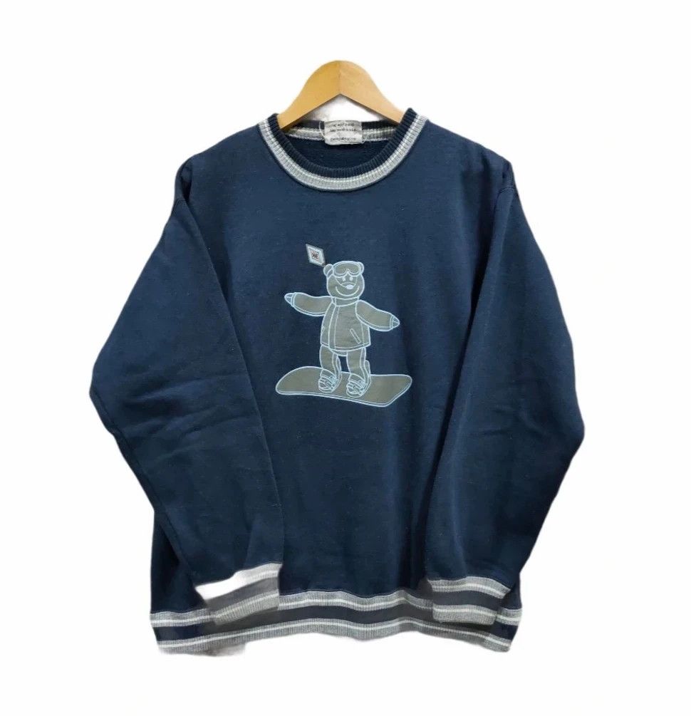 Vintage Offer Me 🤠 Vintage Surf Bear Board Sweatshirts Size US L / EU 52-54 / 3 - 1 Thumbnail