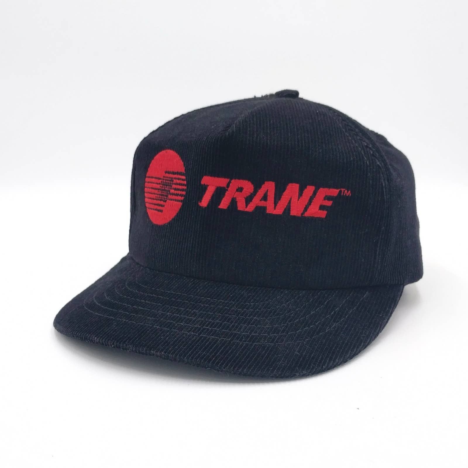 Vintage Vintage Trane Corduroy Snapback Trucker Hat 70s 80s Cap USA Size ONE SIZE - 3 Thumbnail