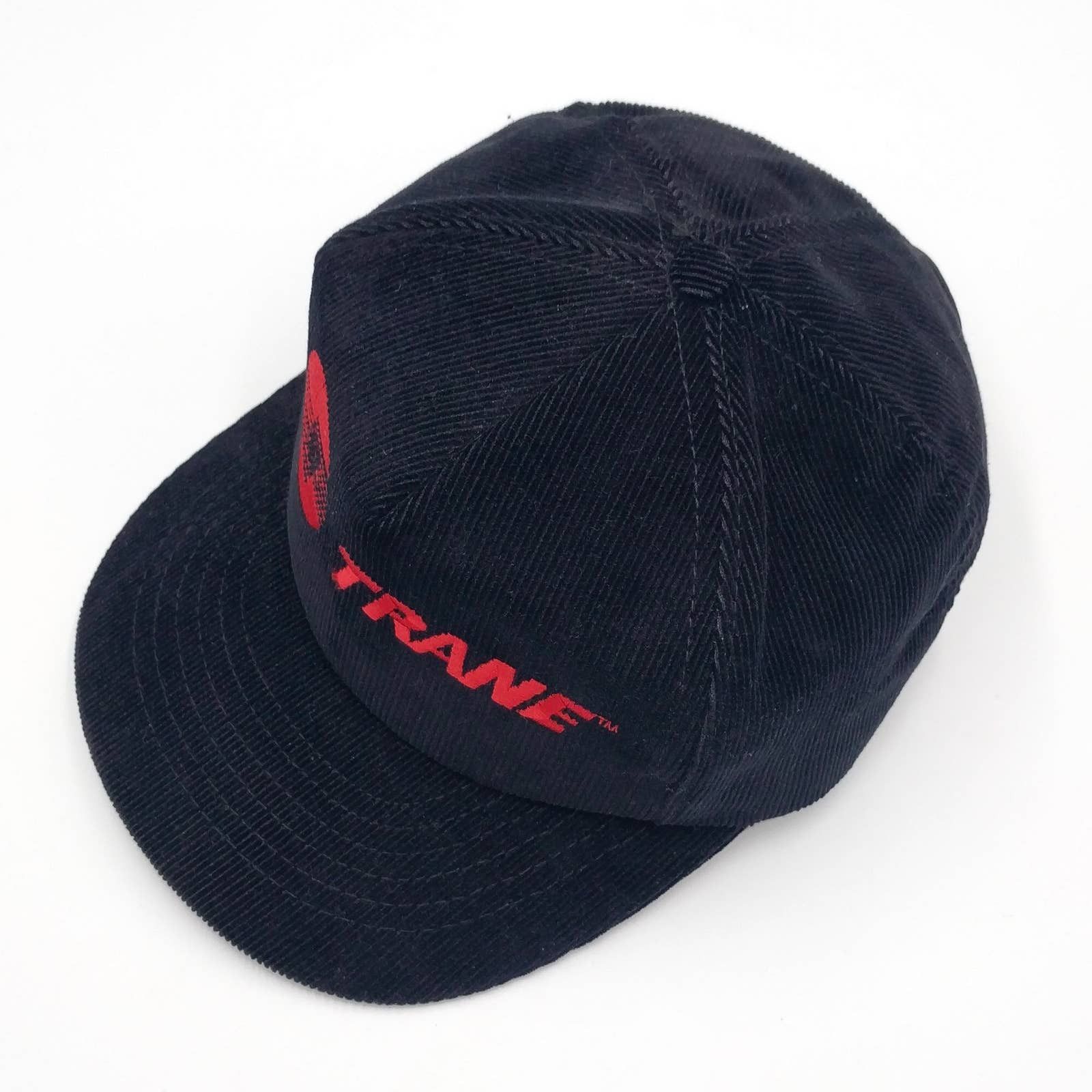 Vintage Vintage Trane Corduroy Snapback Trucker Hat 70s 80s Cap USA Size ONE SIZE - 4 Thumbnail