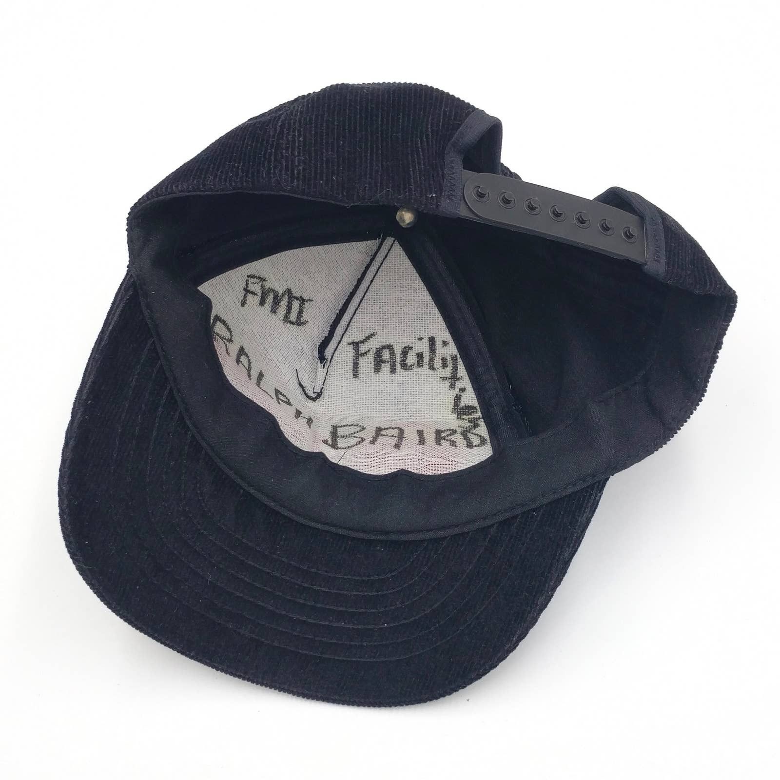 Vintage Vintage Trane Corduroy Snapback Trucker Hat 70s 80s Cap USA Size ONE SIZE - 8 Thumbnail