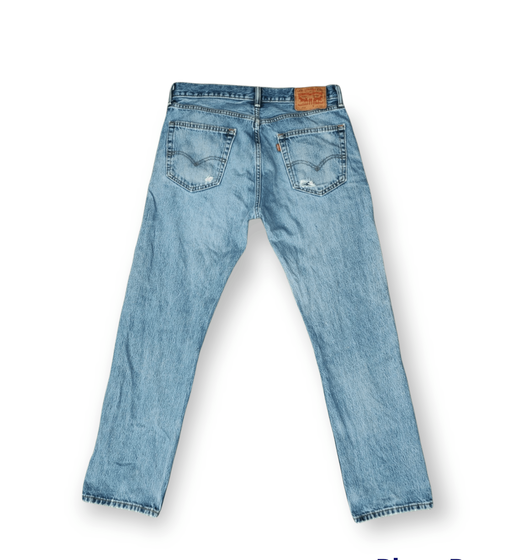 Levi's × Vintage Rare Vintage 1990’s Levi’s 505 Light Blue Wash Denim Jeans Size US 33 - 2 Thumbnail