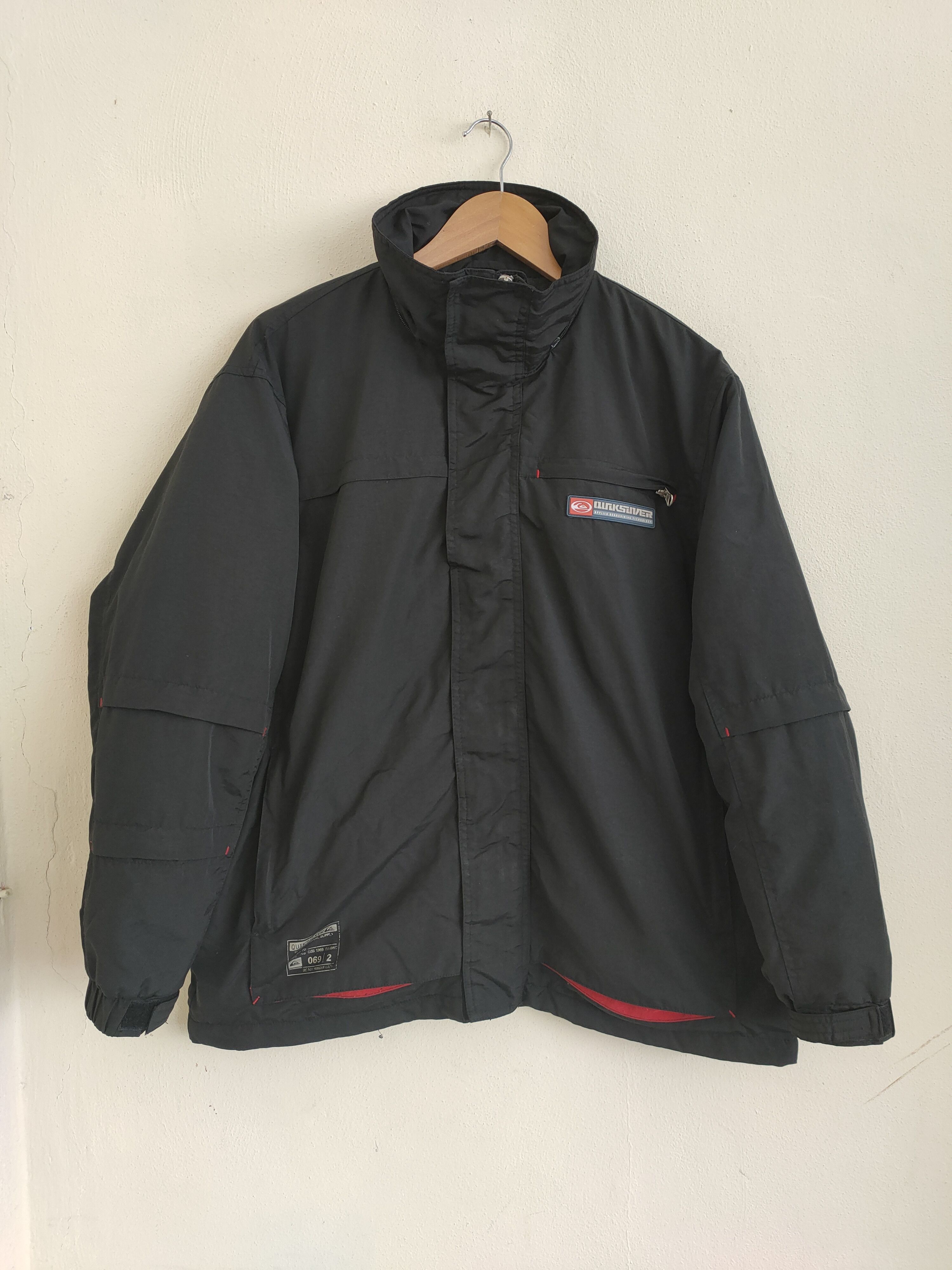 Quiksilver × Vintage Vintage Quiksilver International Supply Jacket Size US M / EU 48-50 / 2 - 1 Thumbnail