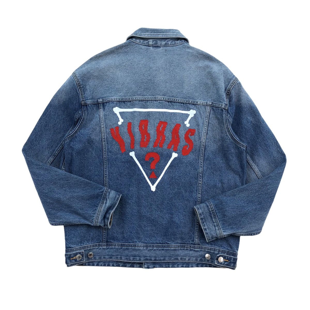 Guess × J Balvin Guess X J Balvin Oversized Denim Embroidery Logo Jacket Size US M / EU 48-50 / 2 - 15 Thumbnail
