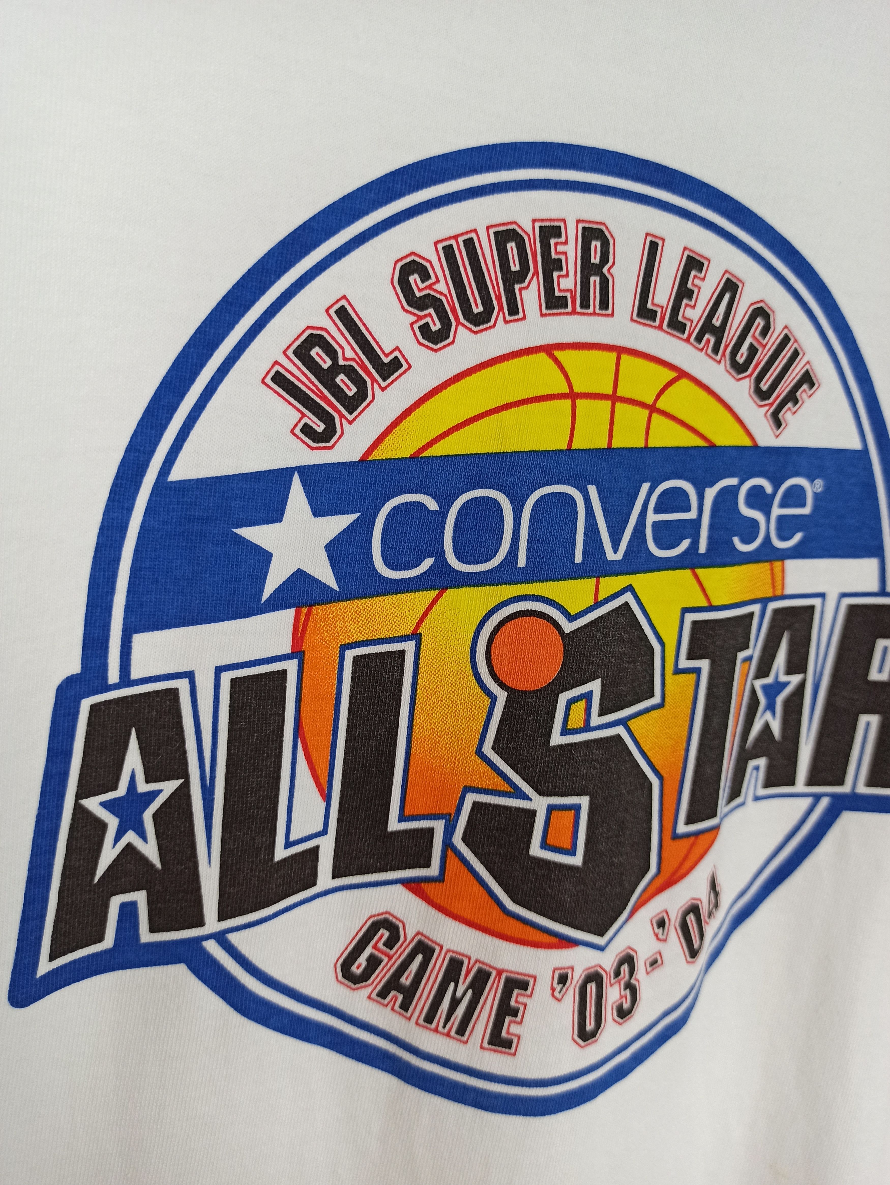 Converse × Other Converse All Stars tee JBL Super League Game 03 , 04 (c41) Size US XL / EU 56 / 4 - 3 Thumbnail
