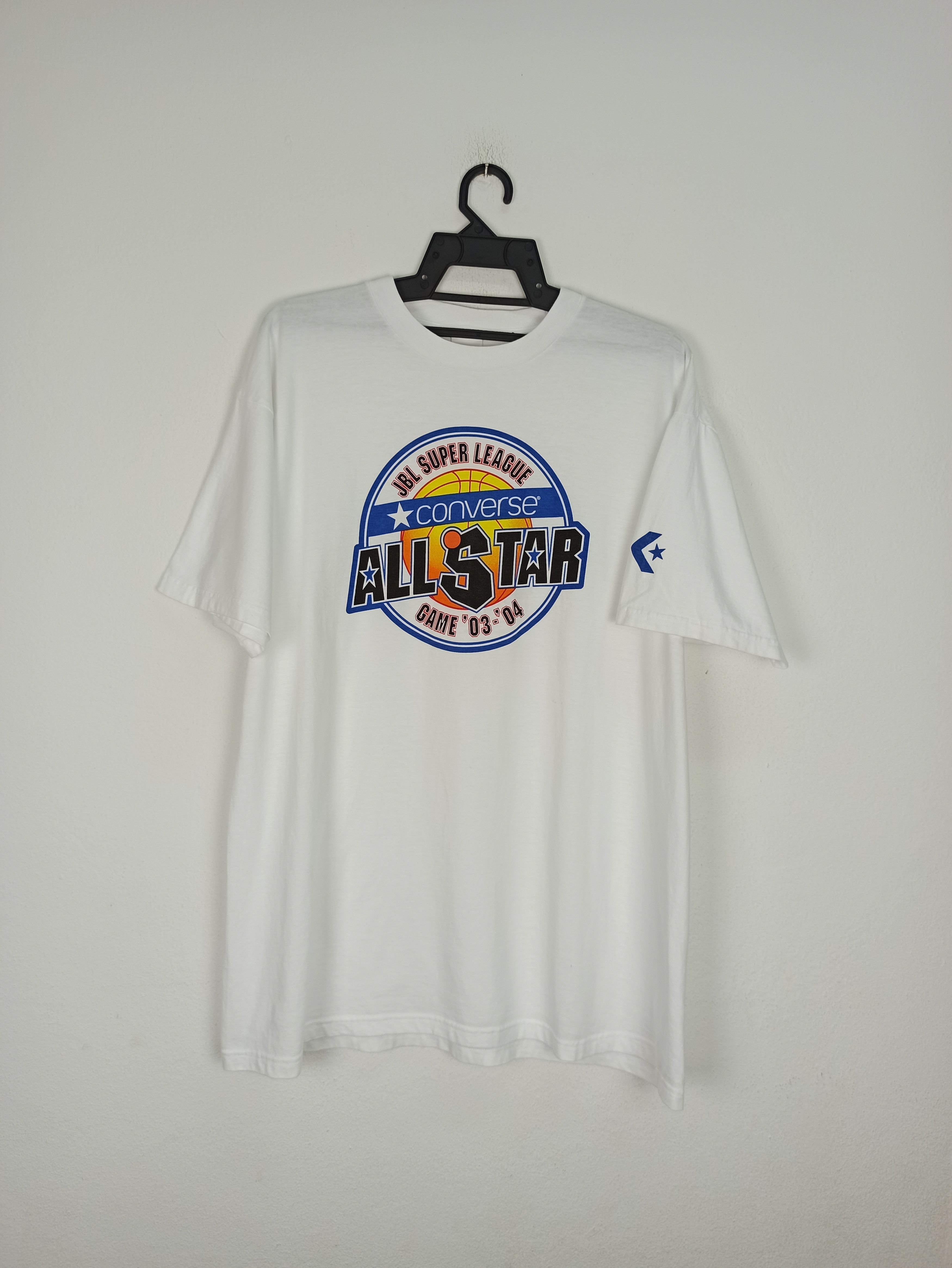 image of Converse All Stars Tee Jbl Super League Game 03 , 04 (C41) in White, Men's (Size XL)