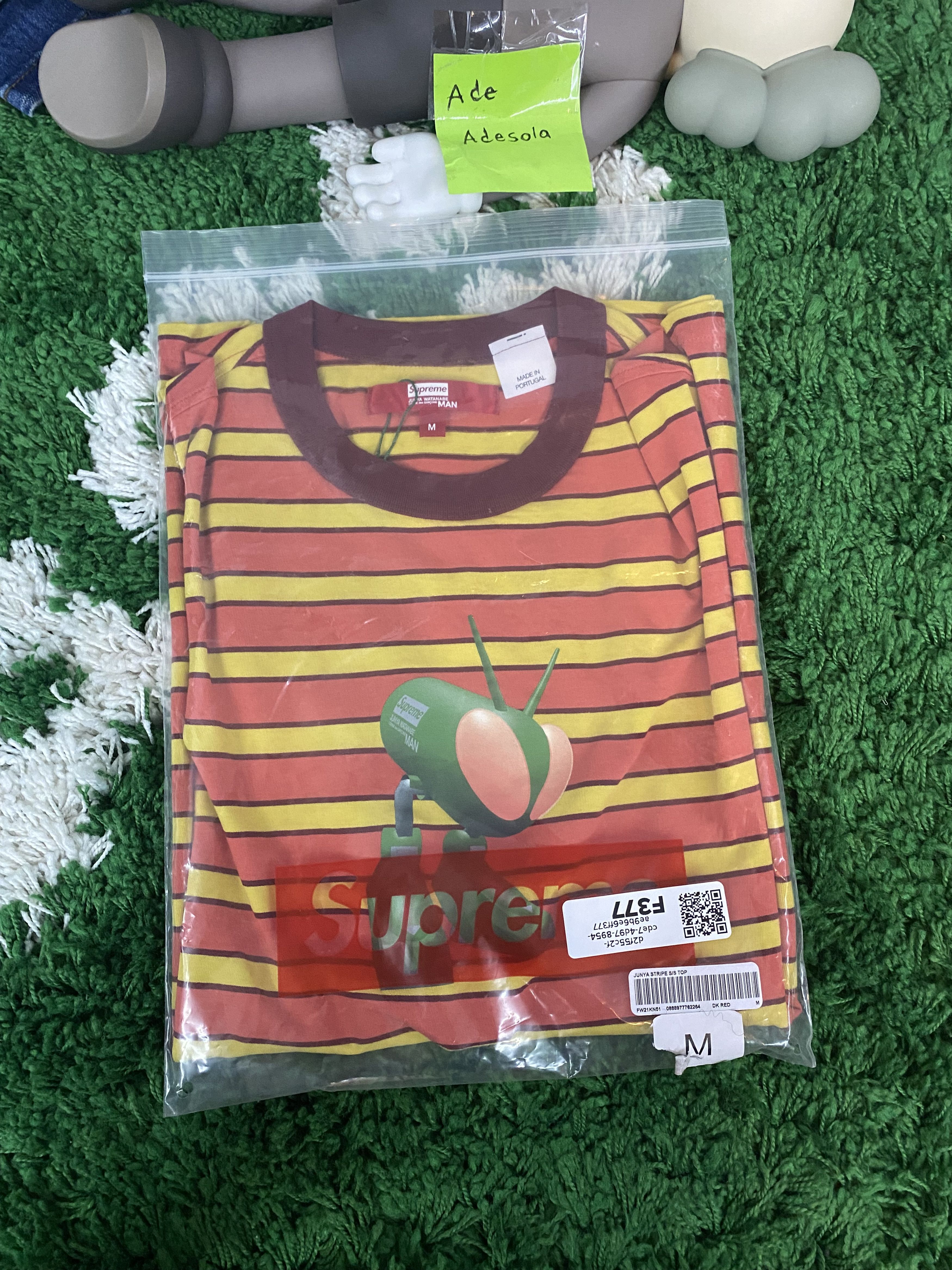 Comme des Garcons × Junya Watanabe × Supreme MAN Stripe S/S Top Size US M / EU 48-50 / 2 - 3 Thumbnail