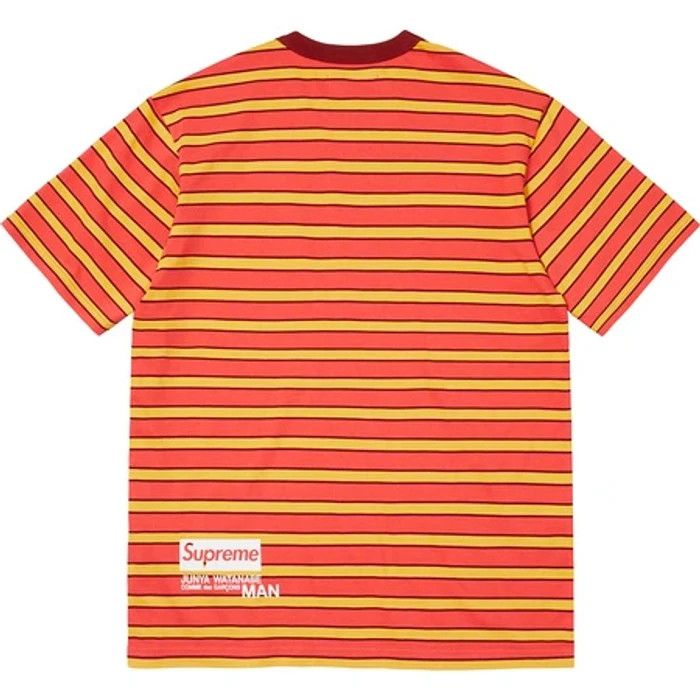Comme des Garcons × Junya Watanabe × Supreme MAN Stripe S/S Top Size US M / EU 48-50 / 2 - 2 Thumbnail