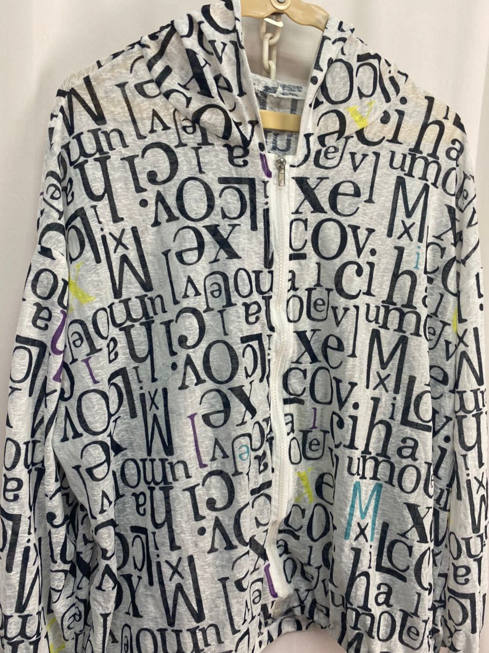 Japanese Brand Unbrand fullprint zipper hoodie Size L / US 10 / IT 46 - 4 Thumbnail