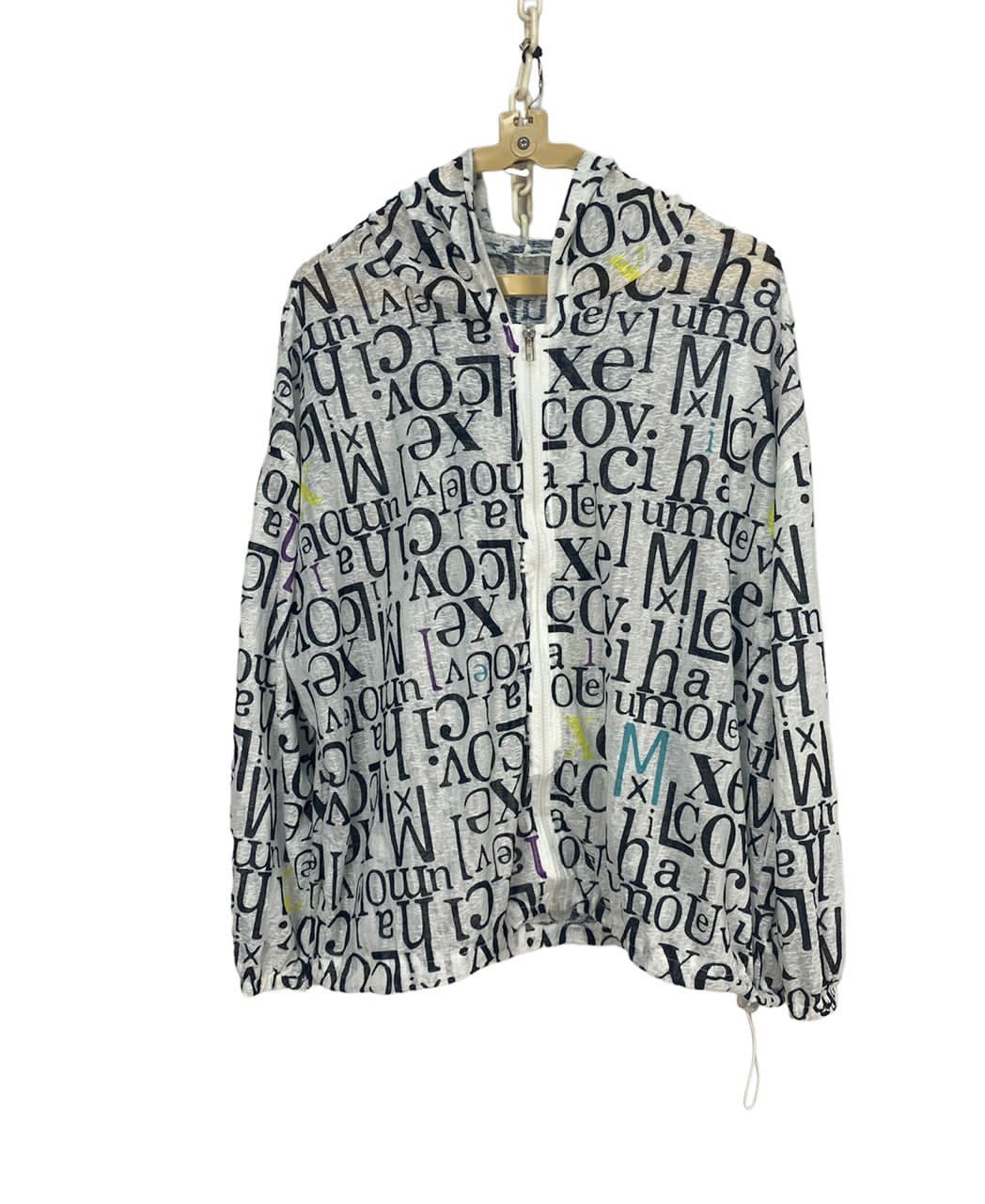 Japanese Brand Unbrand fullprint zipper hoodie Size L / US 10 / IT 46 - 1 Thumbnail