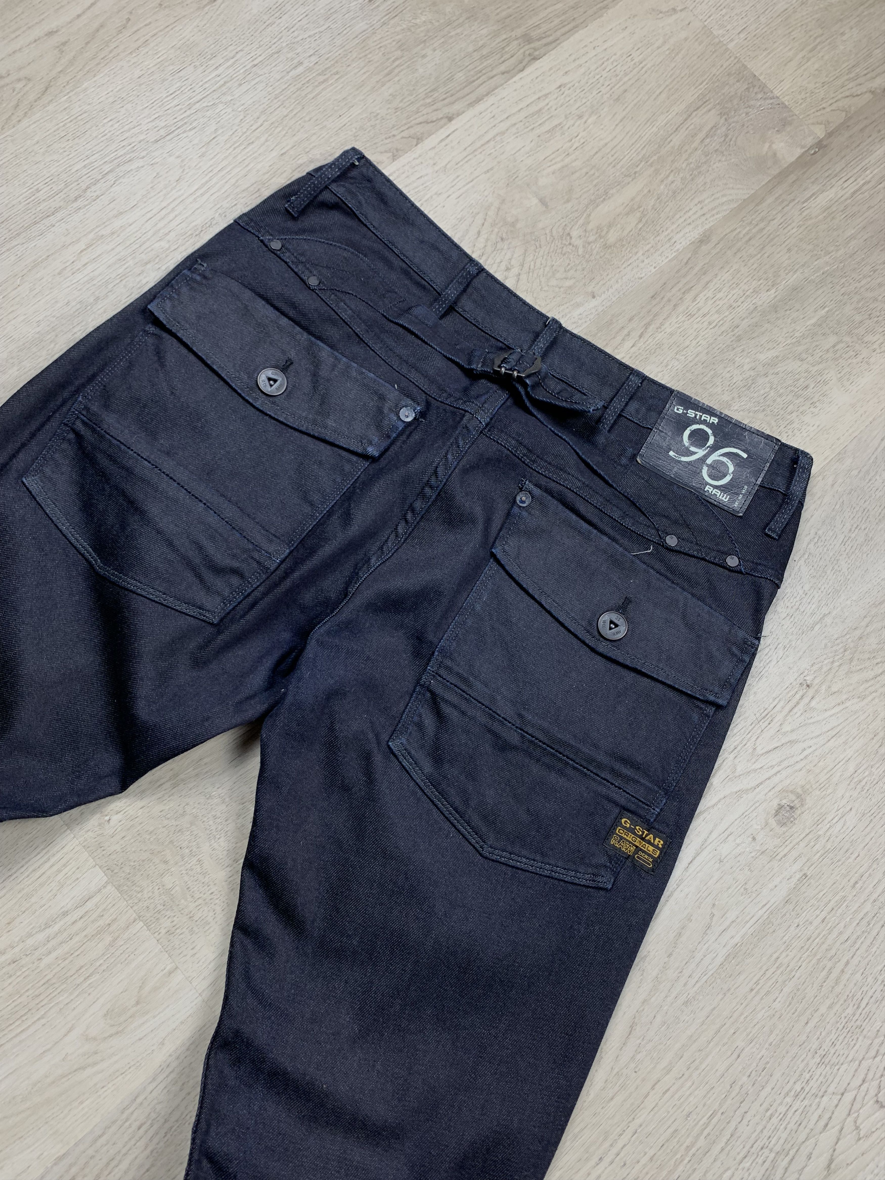 G-Star G Star Raw Vintage Denim Double Knee Pants Jeans Size US 31 - 2 Thumbnail