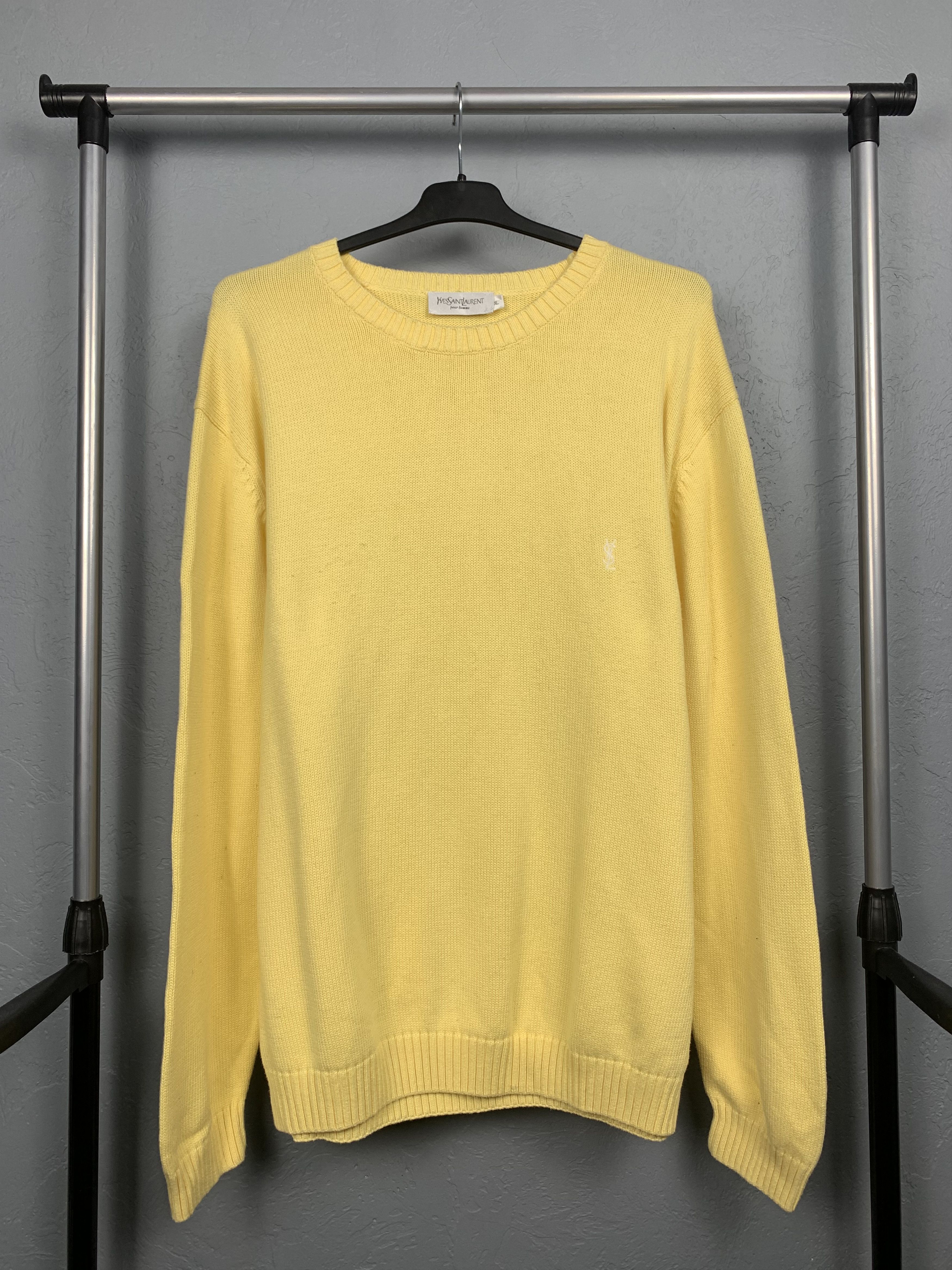 Yves Saint Laurent Pour Homme Mens YSL Sweater