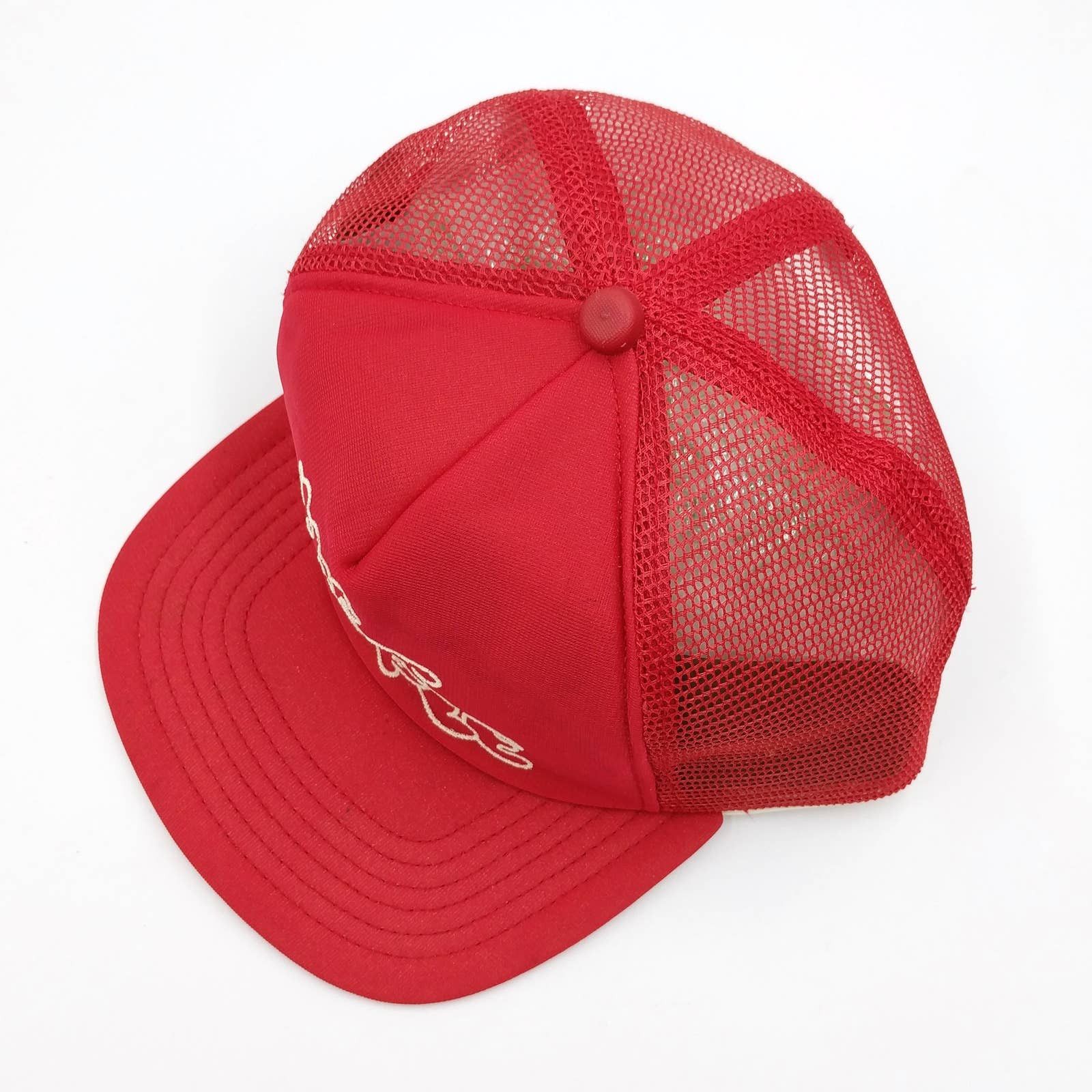 Vintage Vintage The Fat People Snapback Trucker Hat Mesh Funny 90s Size ONE SIZE - 4 Thumbnail