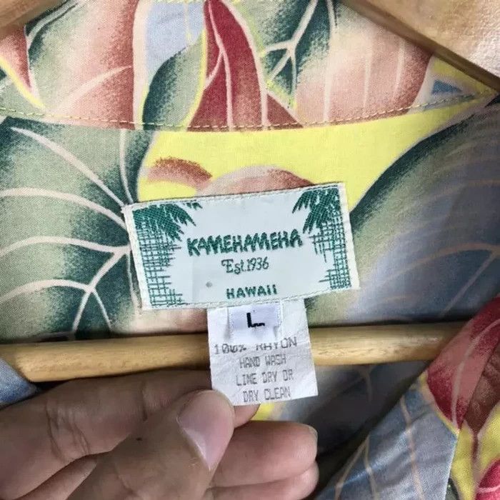 Vintage Vintage 90s HAWAII KAMEHAMEHA RAYON Flower All Over Print Size US L / EU 52-54 / 3 - 4 Thumbnail