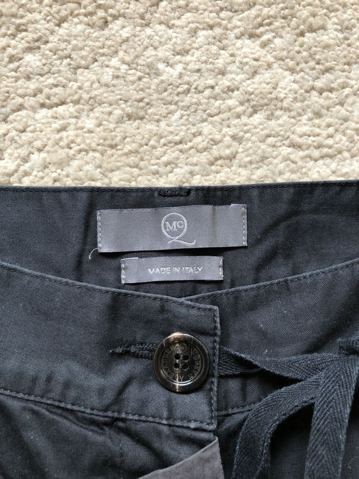 Alexander McQueen SS2007 Alexander Mcqueen Reconstruct Ankle Length Cargo Pant Size 27" / US 4 / IT 40 - 6 Thumbnail