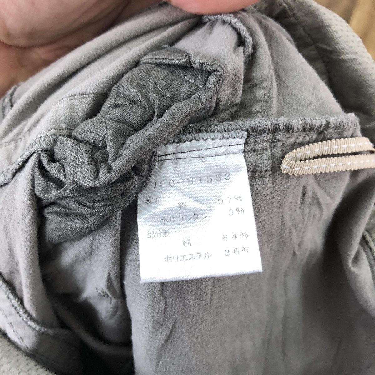 Japanese Brand Sabella Grey Corduroi Casual pants #6305 Size 27" / US 4 / IT 40 - 11 Thumbnail