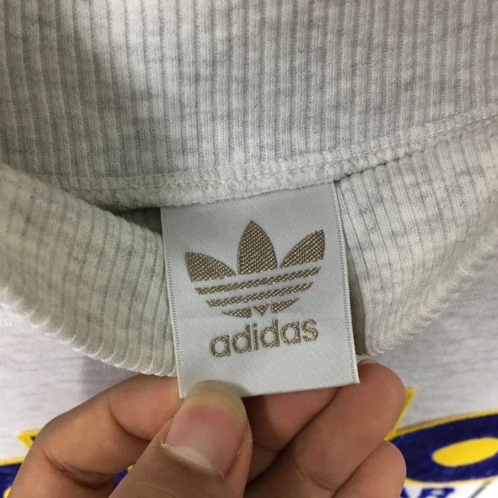 Adidas Vintage 90s ADIDAS EQUIPMENT TREFOIL Big Logo Sweatshirt Size US M / EU 48-50 / 2 - 4 Thumbnail